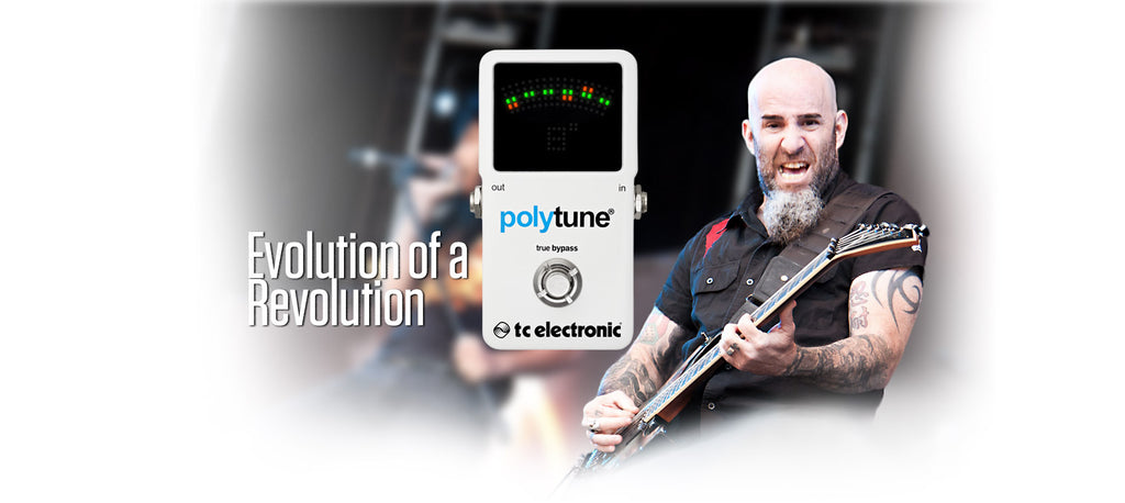 Pedal Guitar TC Electronic Polytune 2 Tuner