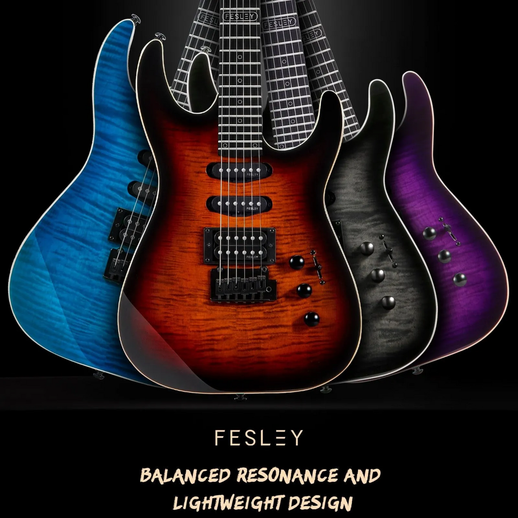 Đàn Guitar Điện Fesley FDK800 HSS, Mixed Fingerboard