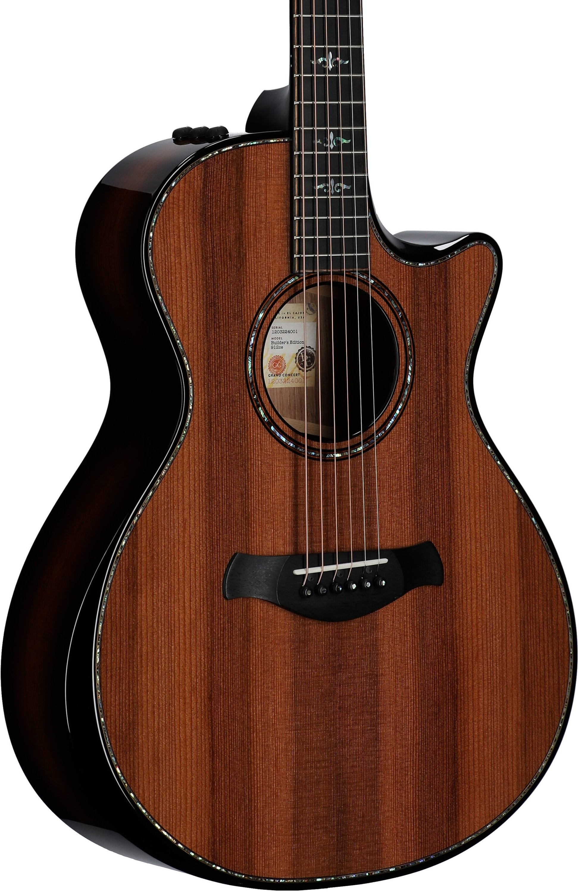 Đàn Guitar Acoustic Taylor Builder's Edition 912CE Honduran Rosewood - Việt Music