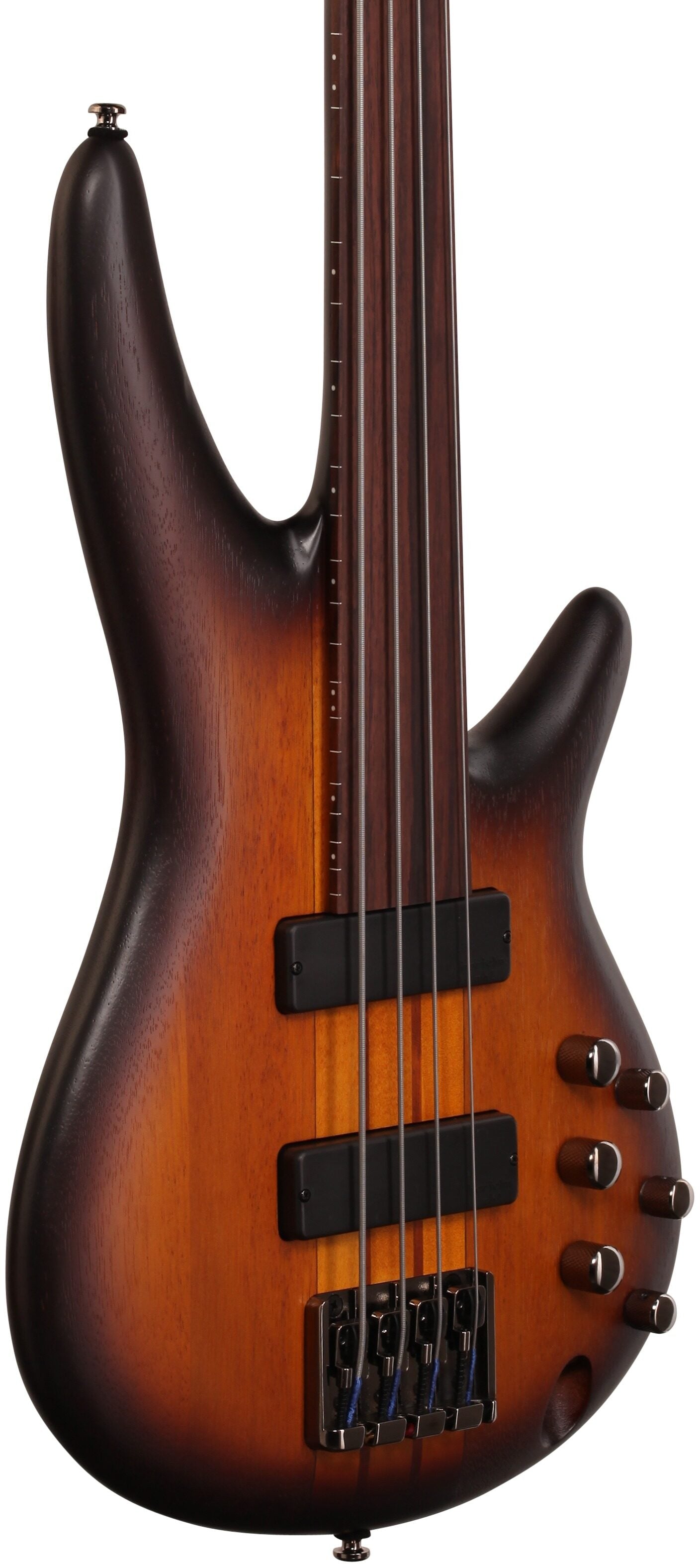 Đàn Guitar Bass Ibanez SRF700 - SR Workshop SS, Panga Panga Fingerboard, Brown Burst Flat - 4 Strings - Việt Music