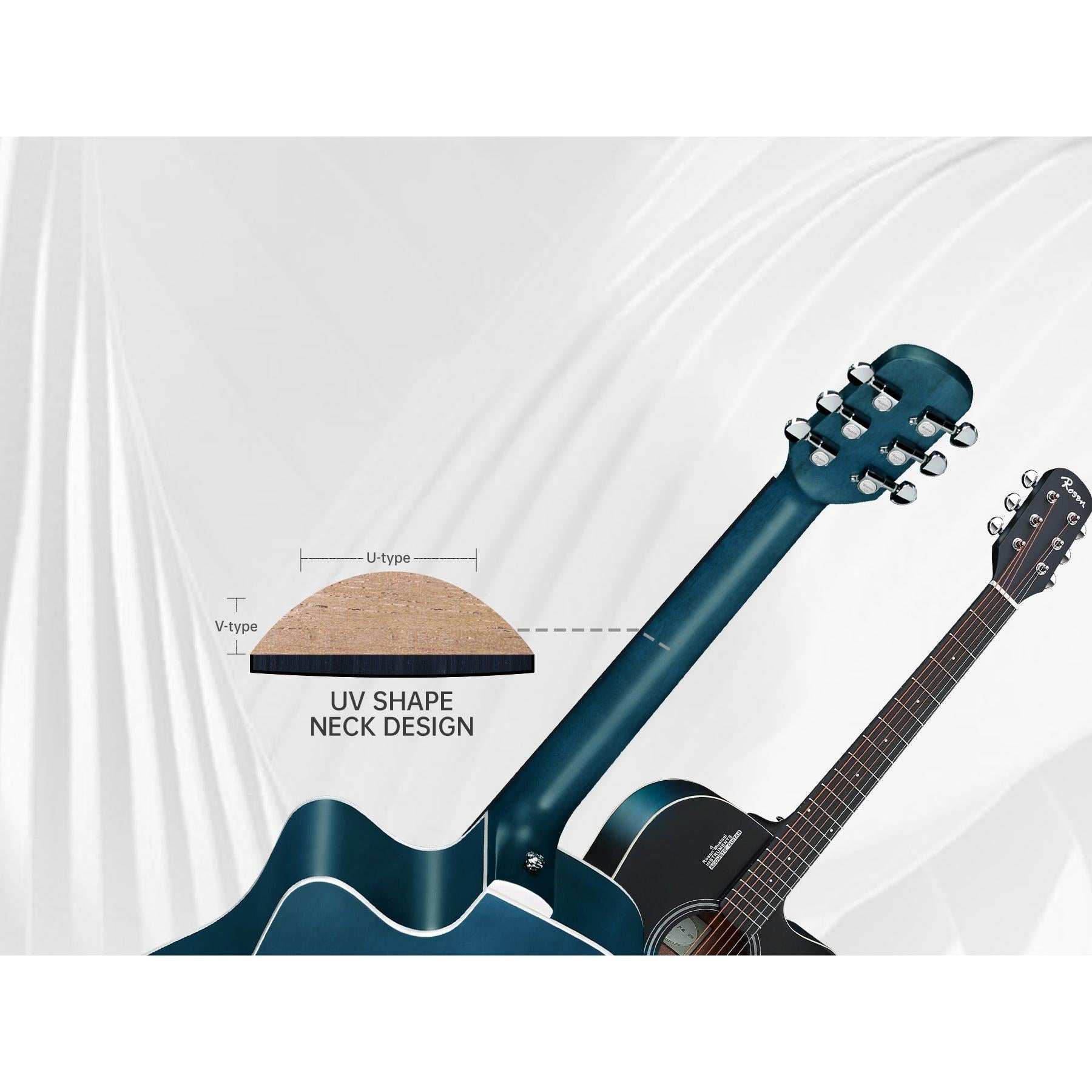 Đàn Guitar Acoustic Rosen G11D (2025) - Việt Music