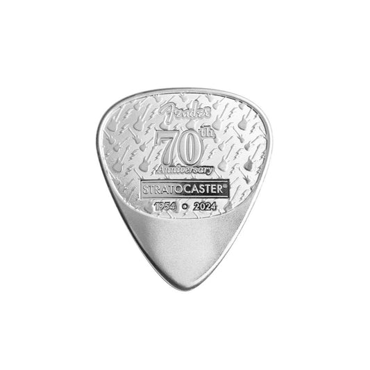 Pick Gảy Đàn Guitar Fender 70th Anniversary Stratocaster Sterling Silver, Heavy - Việt Music