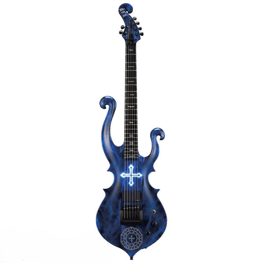 Đàn Guitar Điện ESP Jeune Fille X Lazuli Cross Ray H, Maple Fingerboard, JF Lazuli - Việt Music