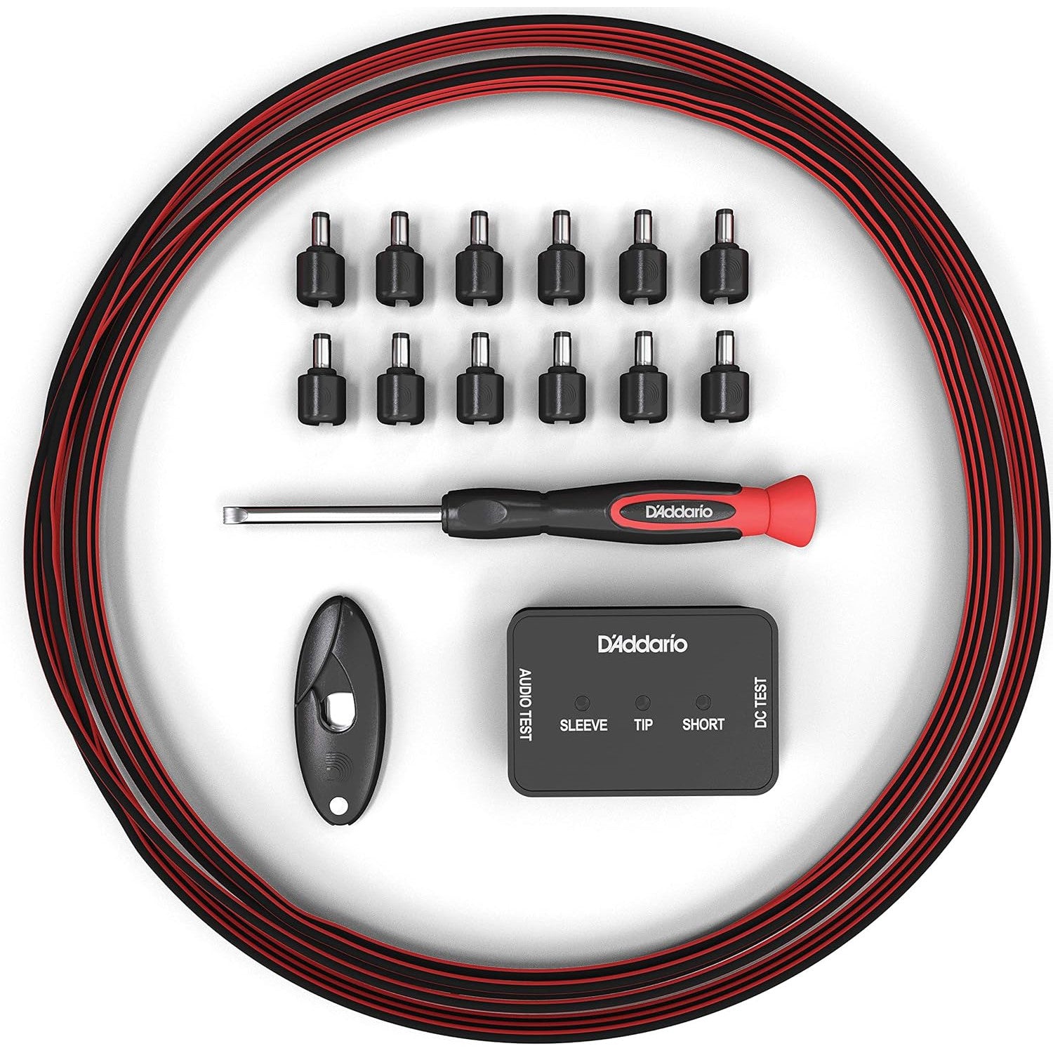 Setup Tool D'Addario PW-PWRKIT-20 DIY Solderless Pedalboard Power Cable Kit - Việt Music