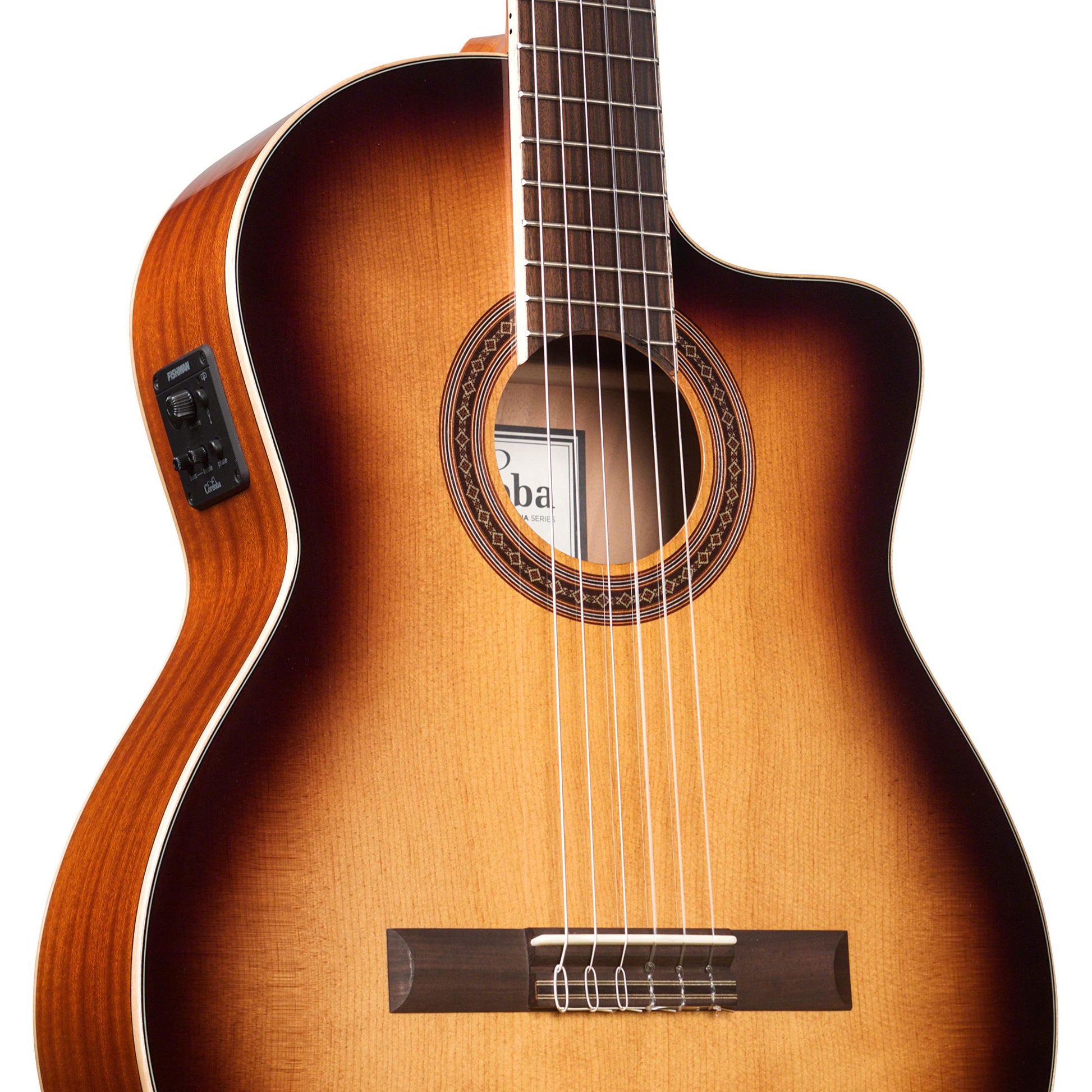 Đàn Guitar Classic Cordoba C5-CE SB Sunburst w/Deluxe Gig Bag - Việt Music