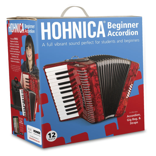 Đàn Accordion Hohner Hohnica 1303 12 Bass Chromatic - Việt Music