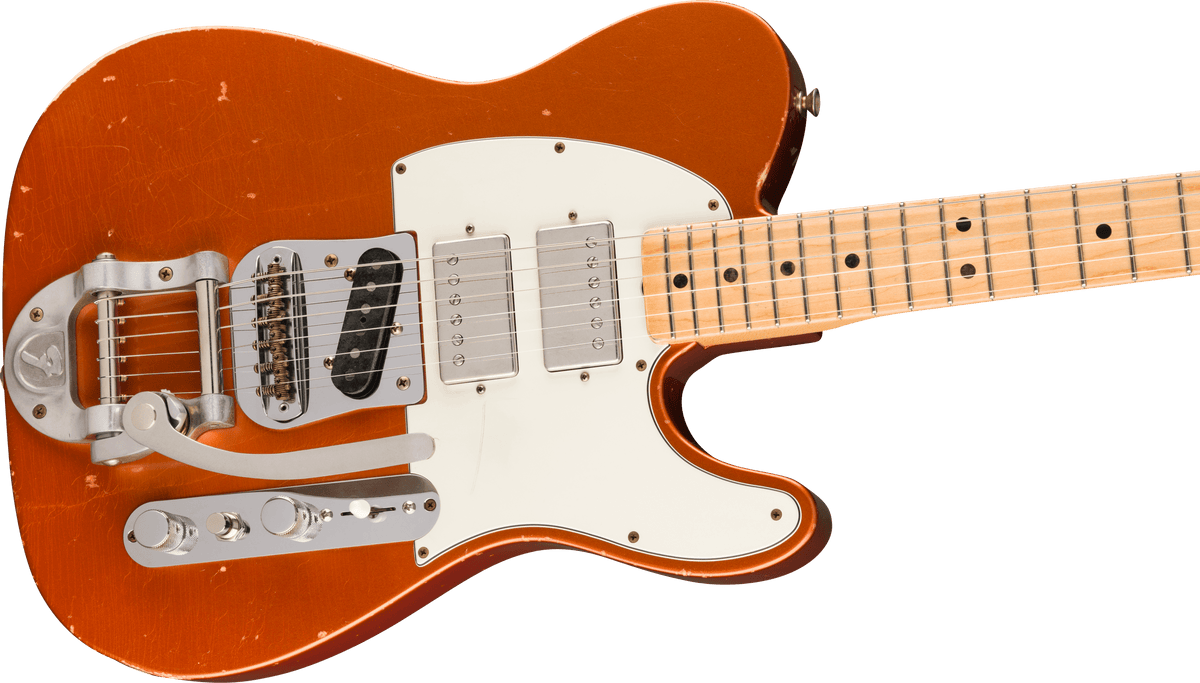 Đàn Guitar Điện Fender Custom Shop Masterbuilt Mike Campbell Red Dog Telecaster HSS, Maple Fingerboard - Việt Music