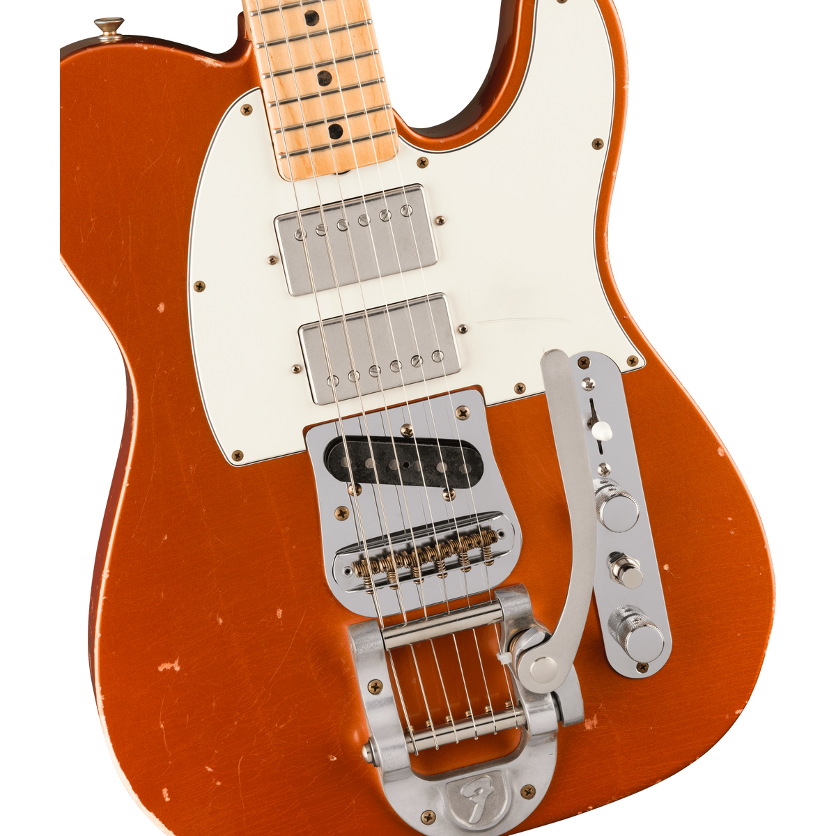 Đàn Guitar Điện Fender Custom Shop Masterbuilt Mike Campbell Red Dog Telecaster HSS, Maple Fingerboard - Việt Music