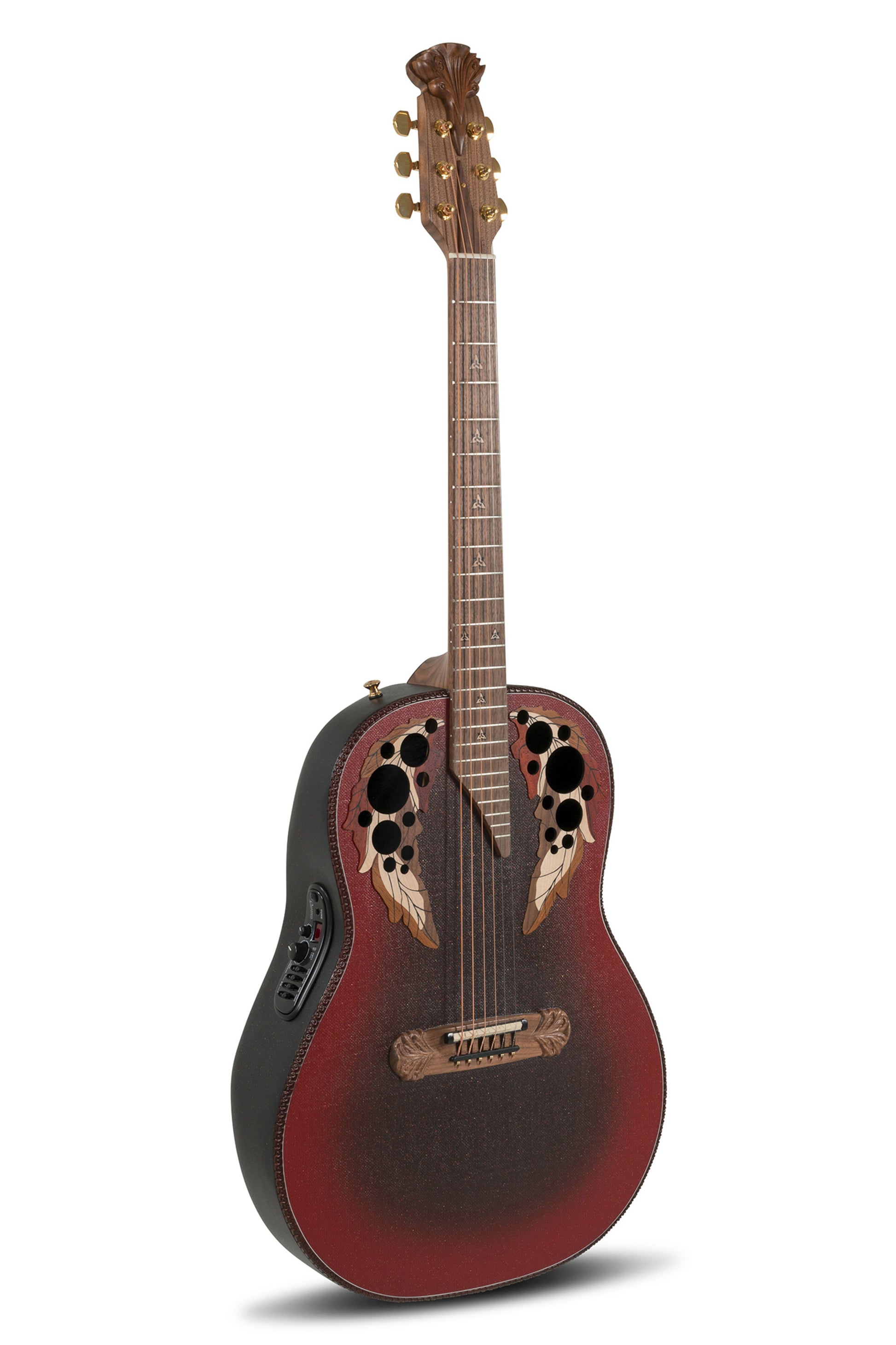 Đàn Guitar Acoustic Ovation Adamas 1687GT-2-G Deep Non-Cutaway, Reverse Red Burst - Việt Music