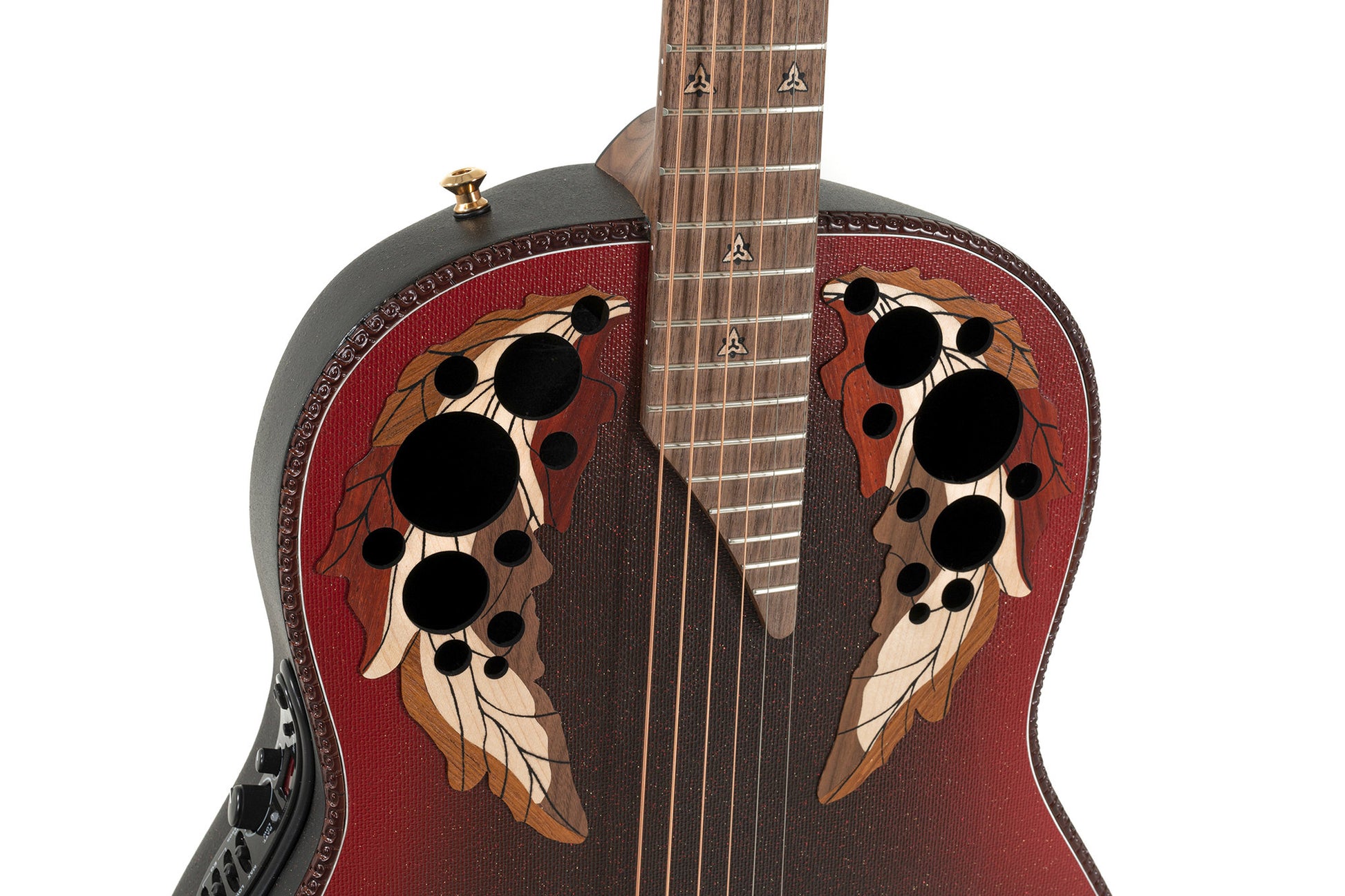 Đàn Guitar Acoustic Ovation Adamas 1687GT-2-G Deep Non-Cutaway, Reverse Red Burst - Việt Music