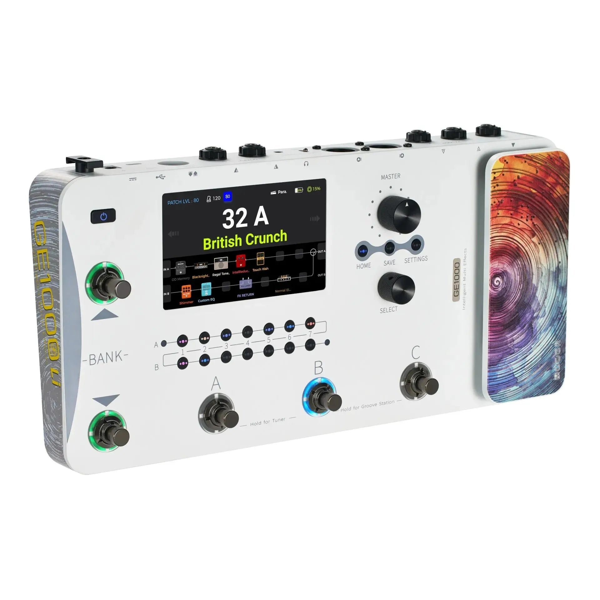 Pedal Guitar Mooer GE1000 / GE1000 Li - Amp Modeler and Effects Processor - Việt Music