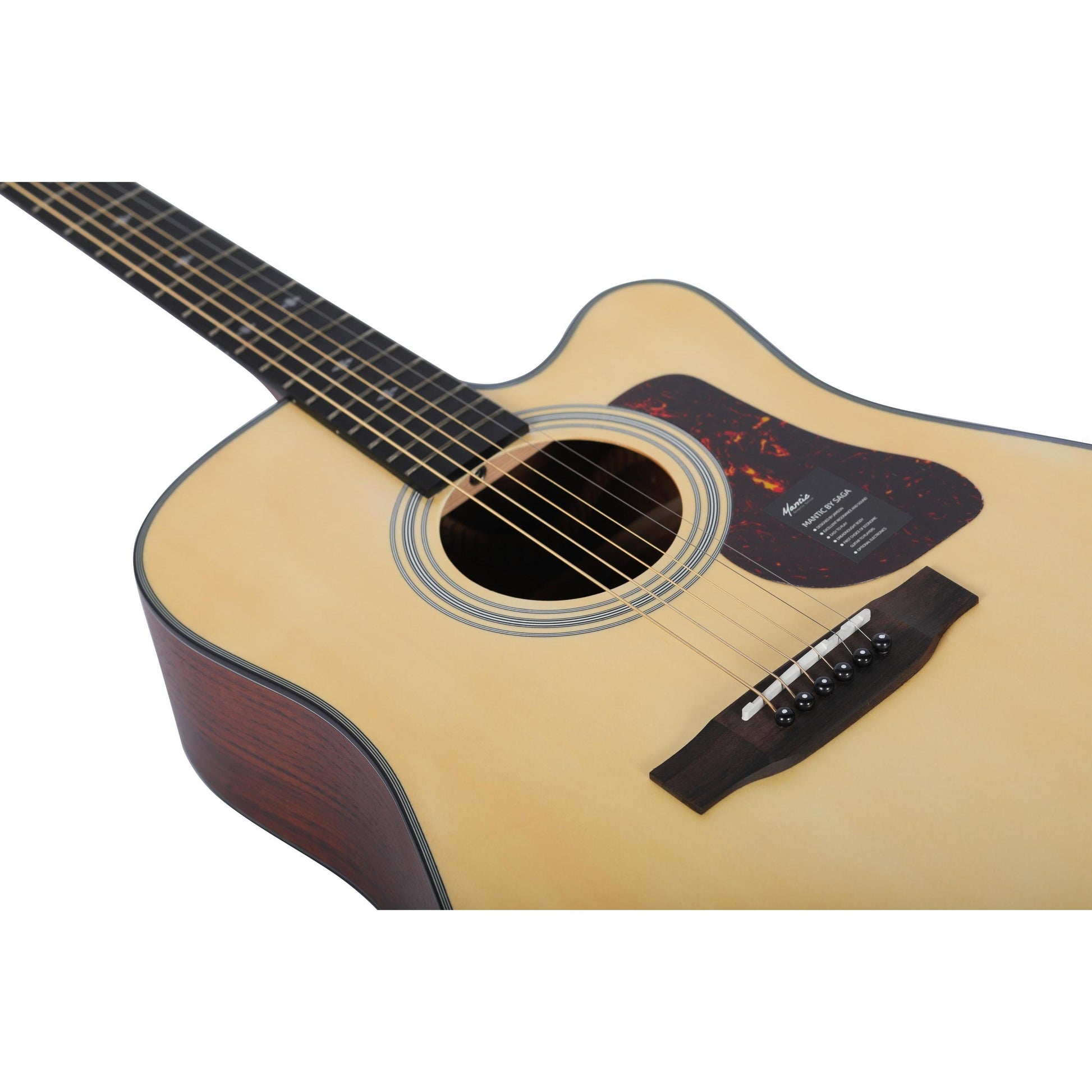 Đàn Guitar Acoustic Mantic AG-370C - Việt Music
