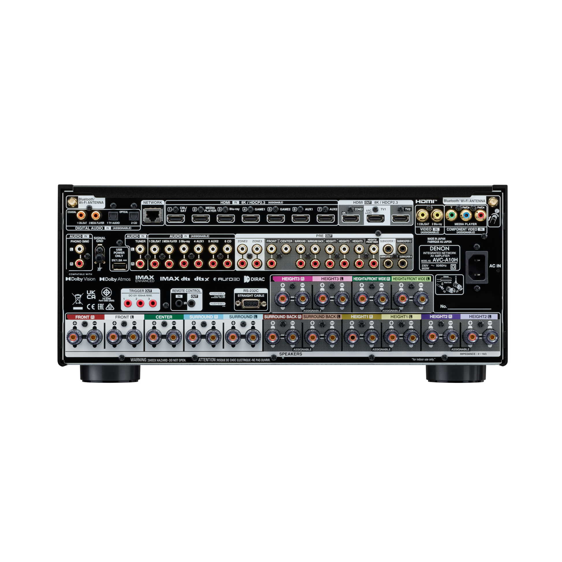 Amply Denon AVC-A10H - AV Receivers - Việt Music