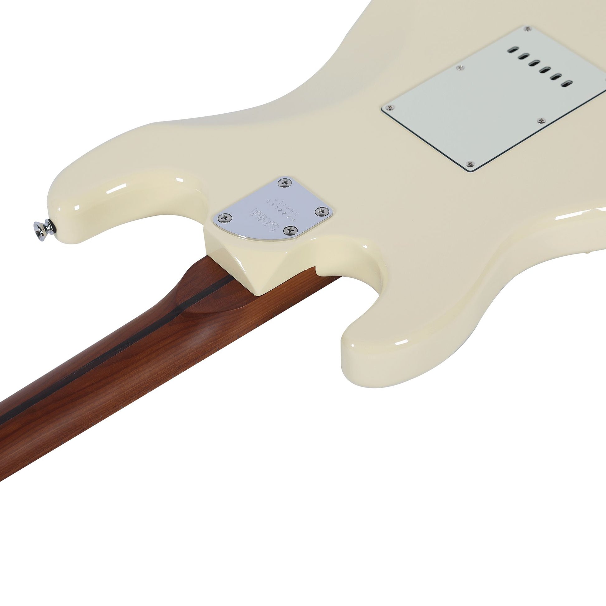 Đàn Guitar Điện Saga SMF1314 Stratocaster HSS, Maple Fingerboard, White - Việt Music