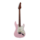 Đàn Guitar Điện Saga SMF1314H Stratocaster HSS, Maple Fingerboard, Pink