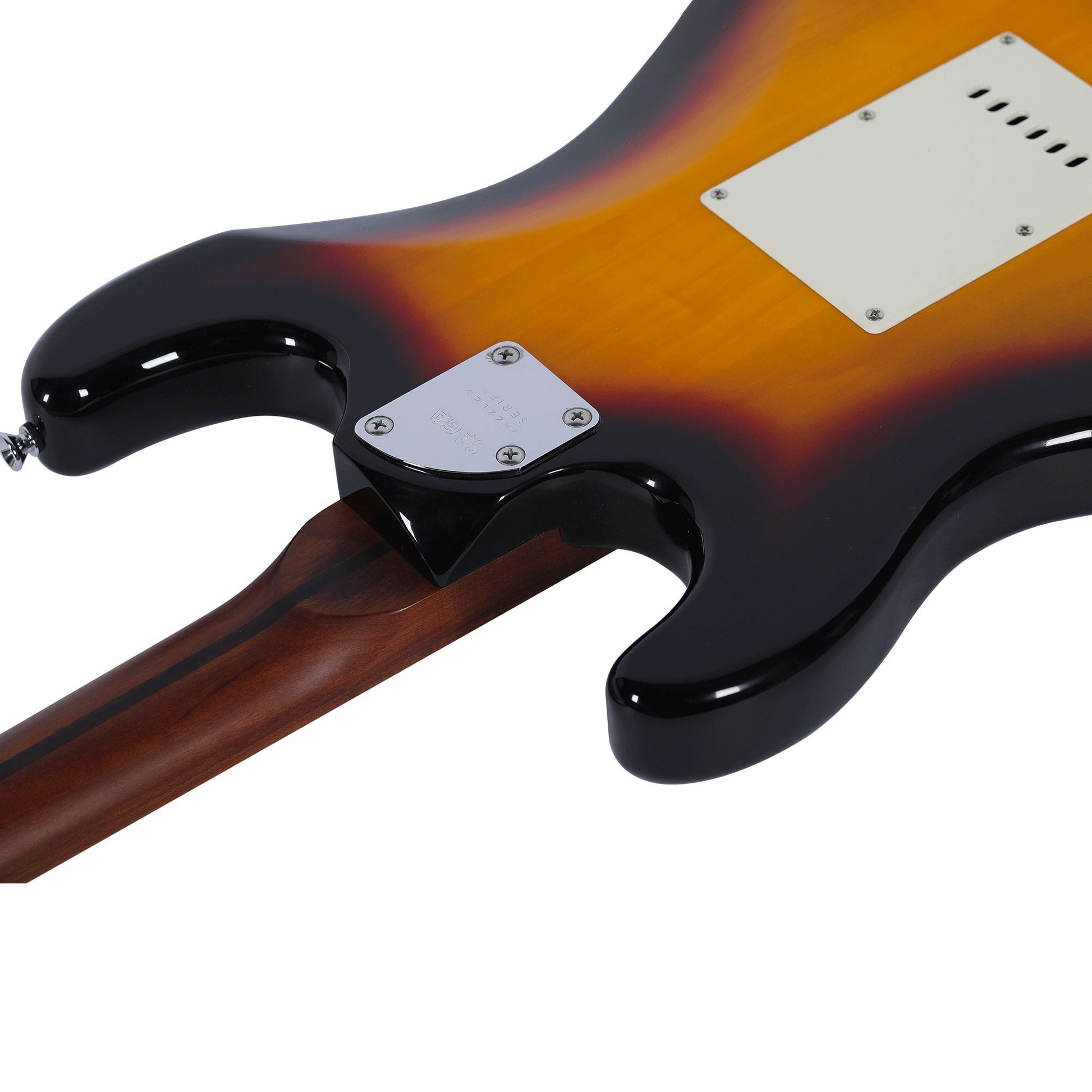 Đàn Guitar Điện Saga SMF1314 Stratocaster HSS, Maple Fingerboard, Sunburst - Việt Music