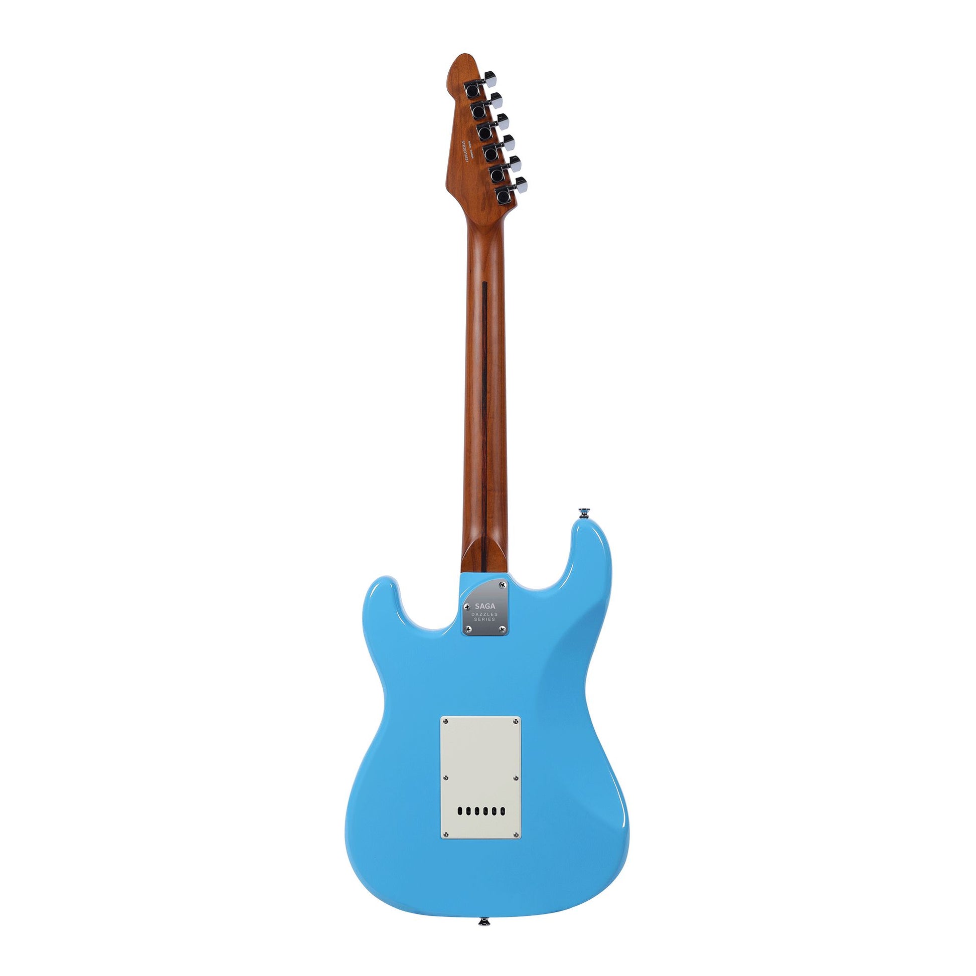 Đàn Guitar Điện Saga SMF1314 Stratocaster SSS, Maple Fingerboard, Blue - Việt Music