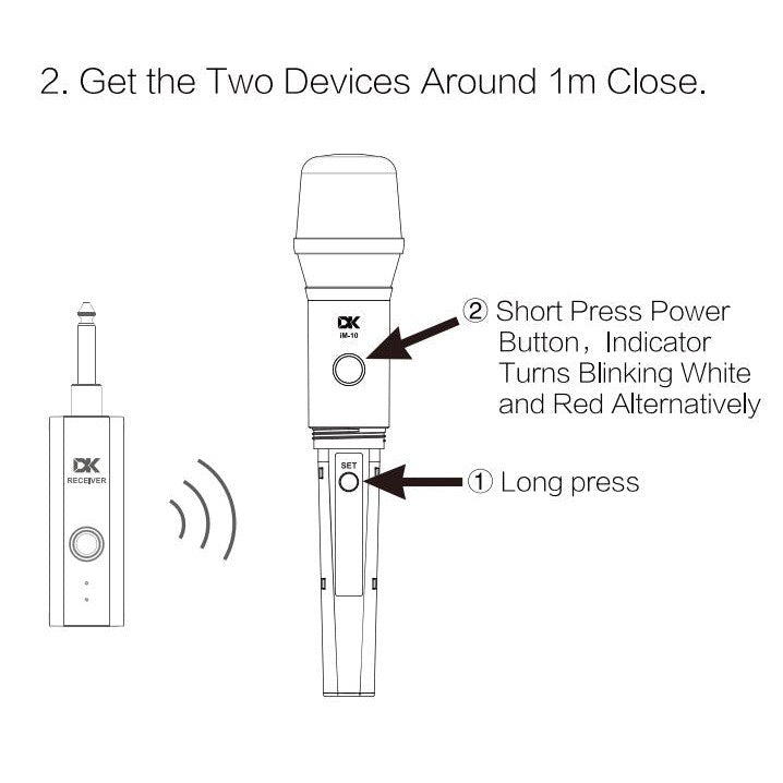 Micro Không Dây DK iM-10 - Việt Music