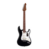 Đàn Guitar Điện Saga SMF1314H Stratocaster HSS, Maple Fingerboard, Black