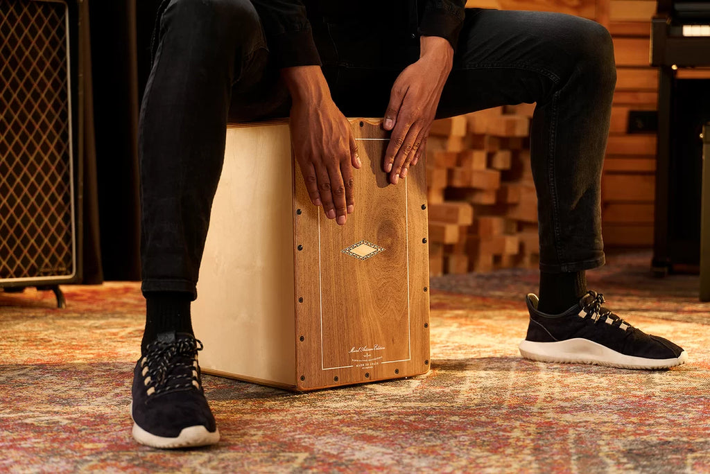 Trống Cajon Meinl Artisan Edition Cantina Line String Cajon, Walnut - AECLWN