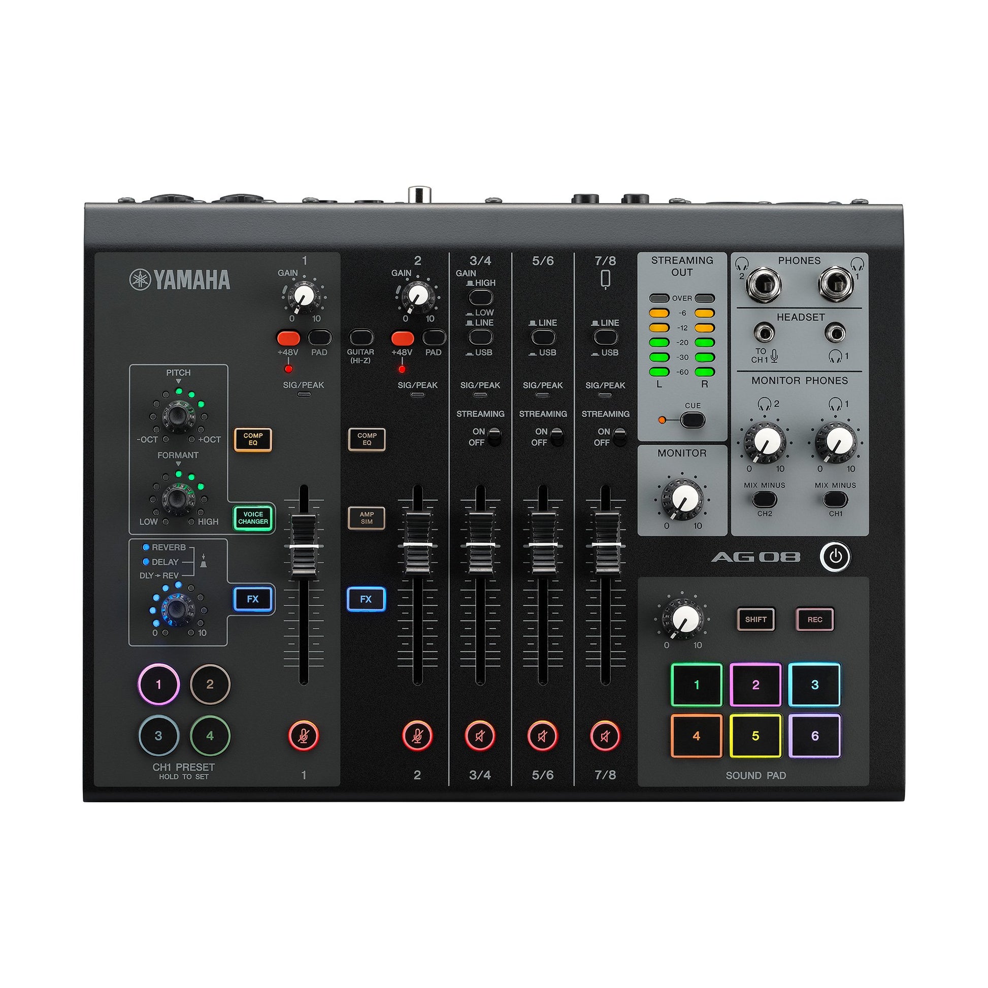 Mixer Yamaha AG08 - Việt Music