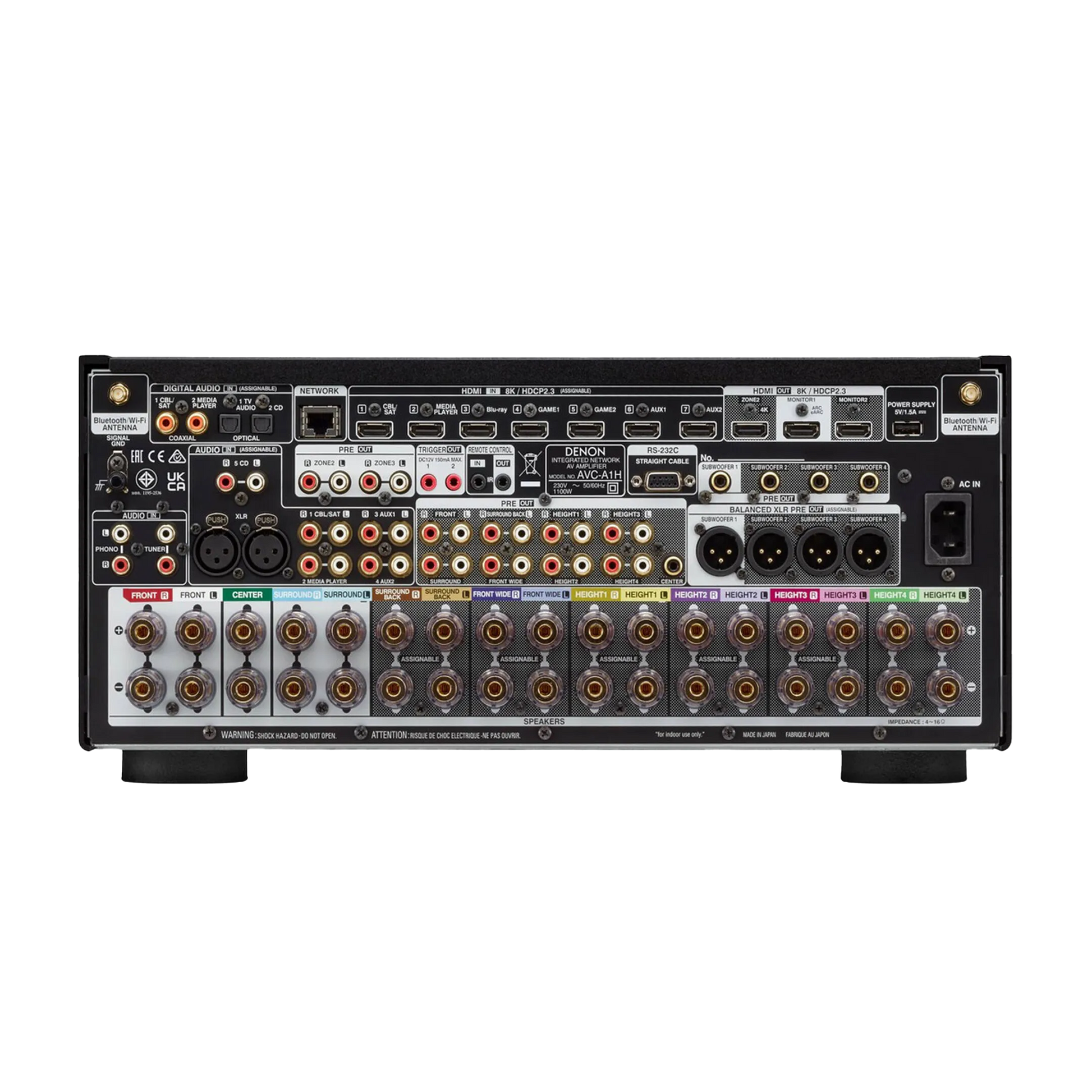 Amply Denon AVC-A1H - AV Receivers - Việt Music