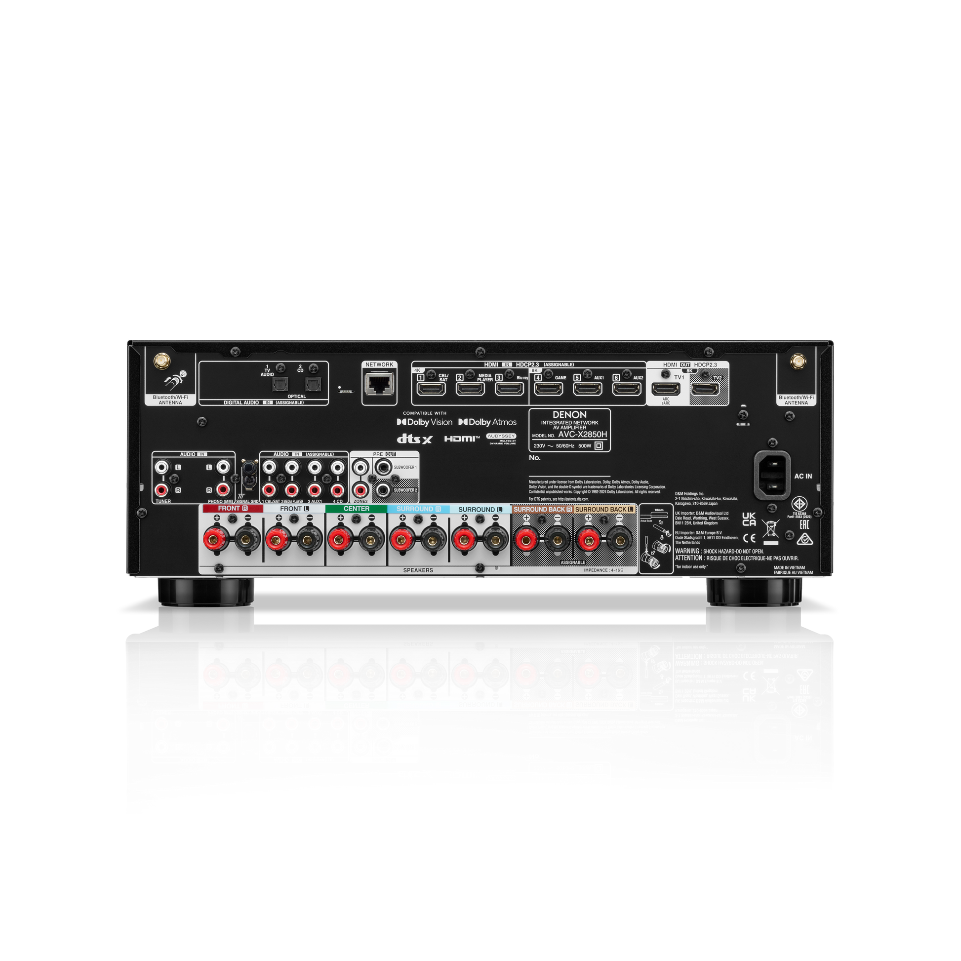 Amply Denon AVC-X2850H - AV Receiver - Việt Music