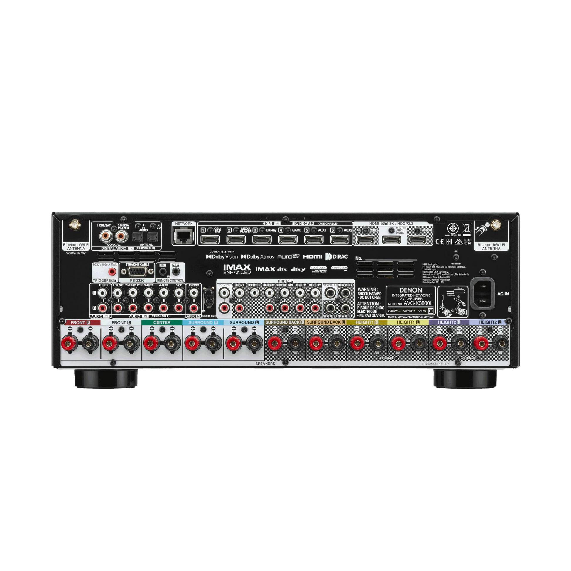 Amply Denon AVC-X3800H - Việt Music