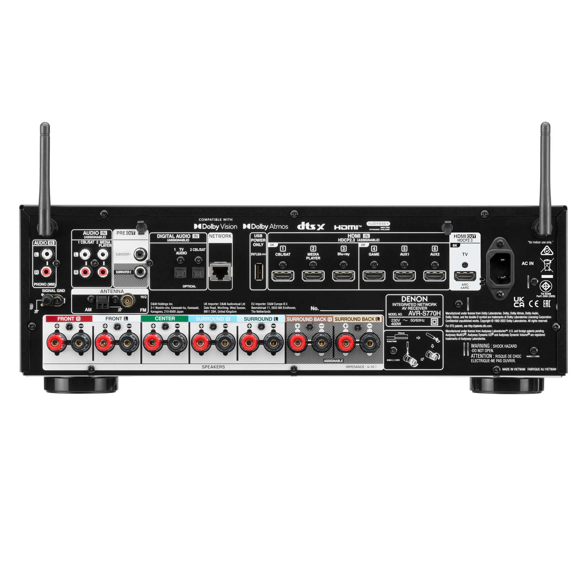 Ampli Denon AVR-S770H - Việt Music
