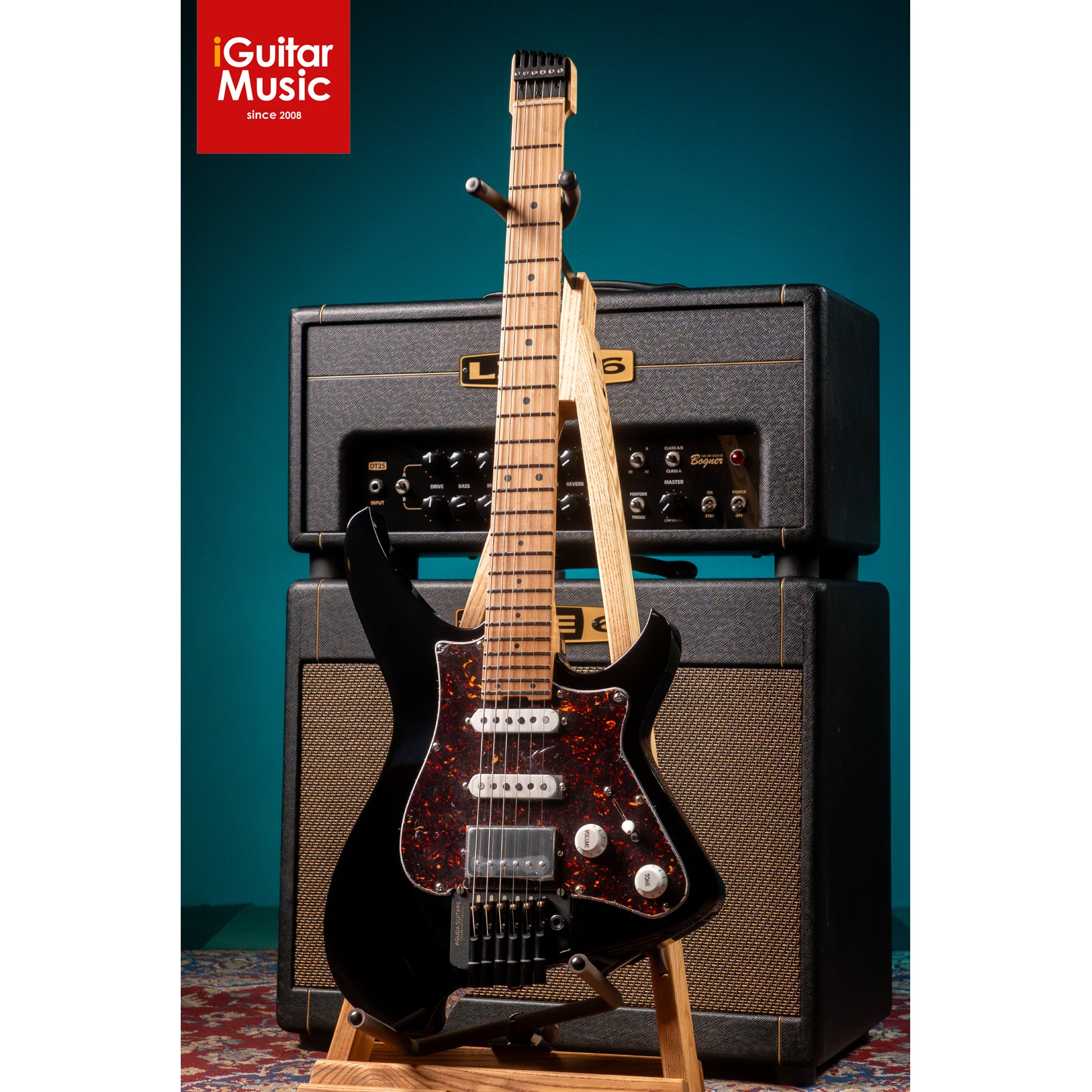 Đàn Guitar Điện Aguda Music Boy Pro HSS, Maple Fingerboard - Việt Music