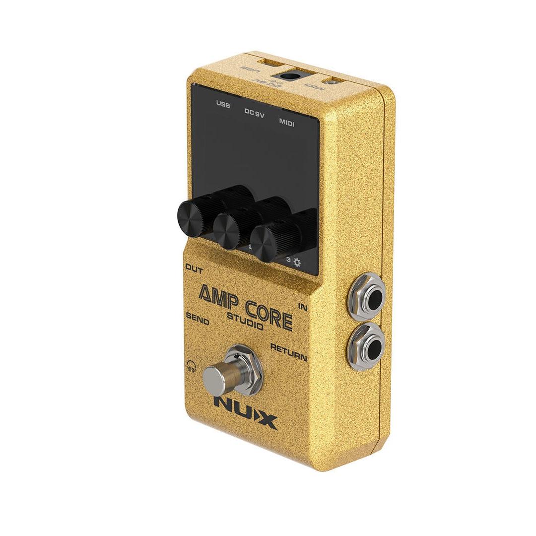 Pedal Guitar Nux Amp Core Studio NCA-1 - Amp Modeler & IR Pedal