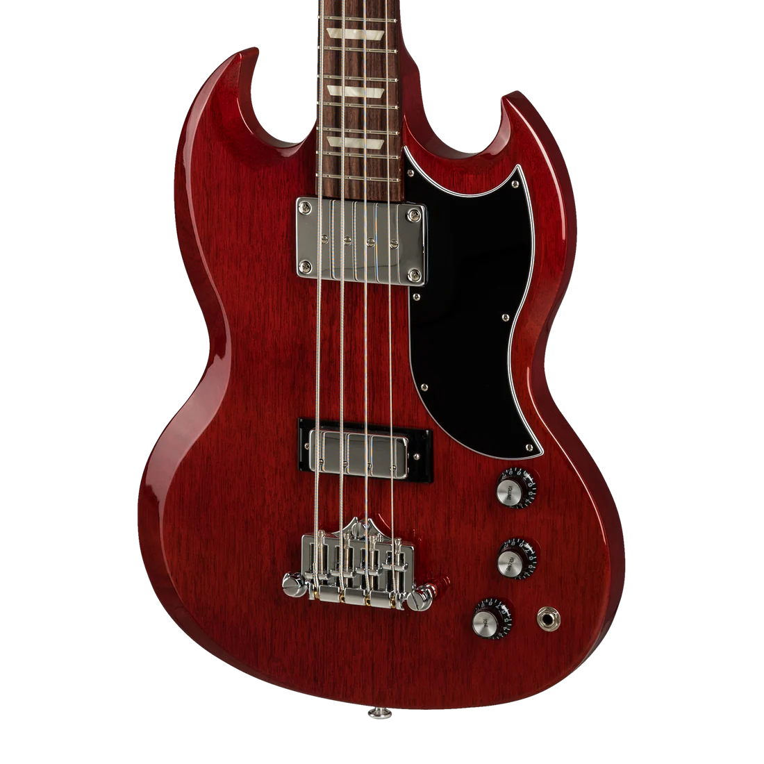 Đàn Guitar Bass Gibson SG Standard Short Scale HH, Rosewood Fingerboard, Heritage Cherry - 4 Strings - Việt Music