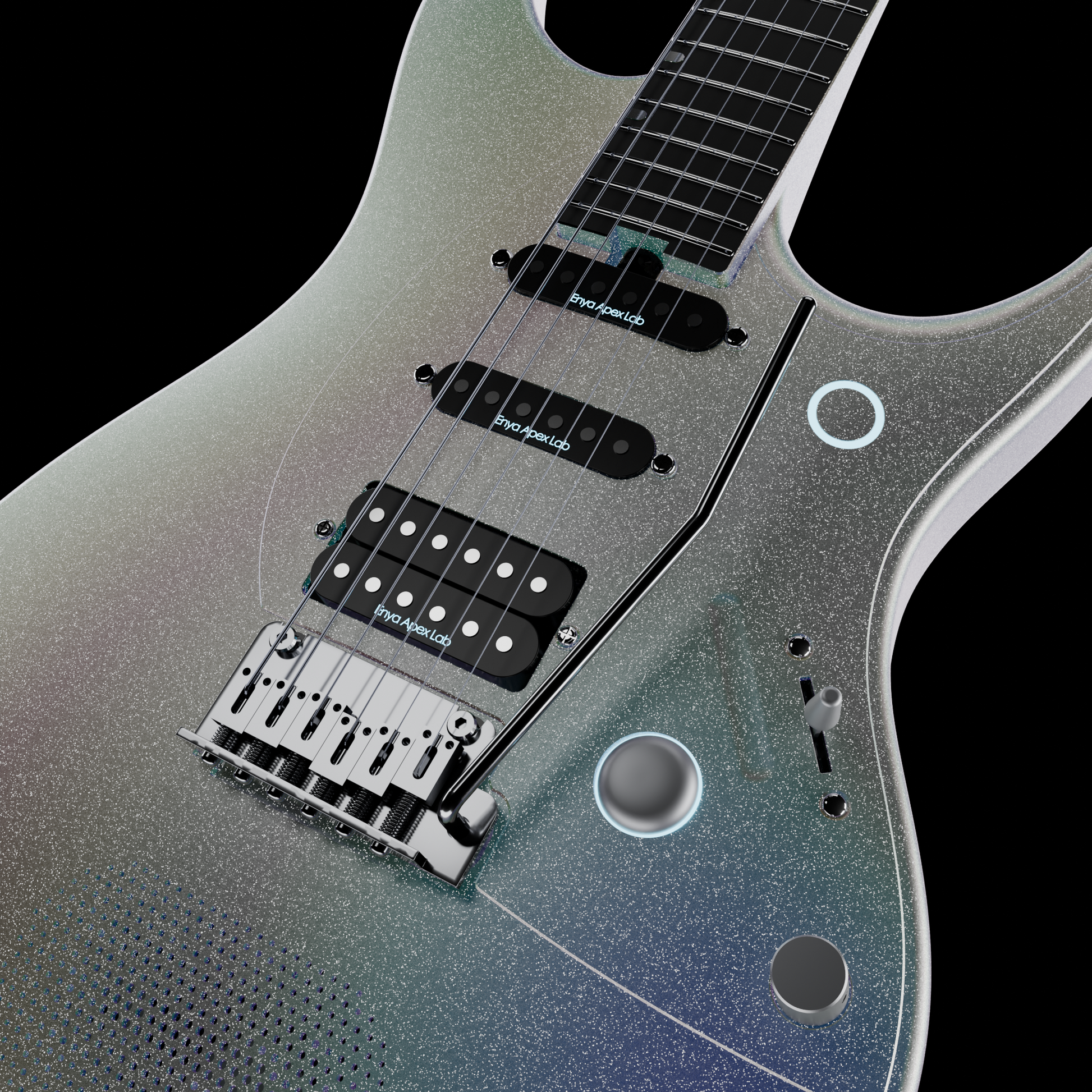 Đàn Guitar Điện Enya Inspire Pro AL - Apex Lab HSS, Carbon Fingerboard - Việt Music