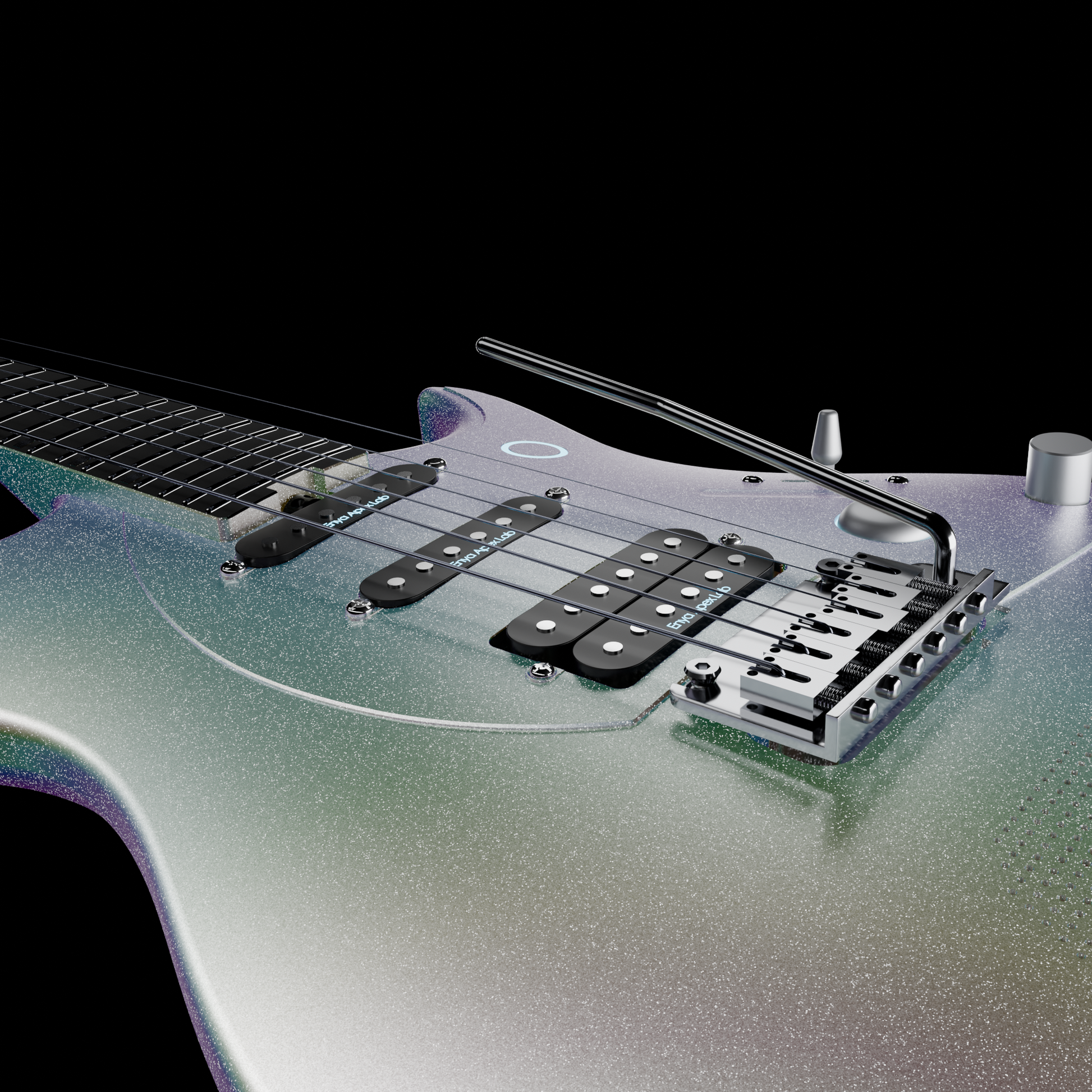 Đàn Guitar Điện Enya Inspire Pro AL - Apex Lab HSS, Carbon Fingerboard - Việt Music
