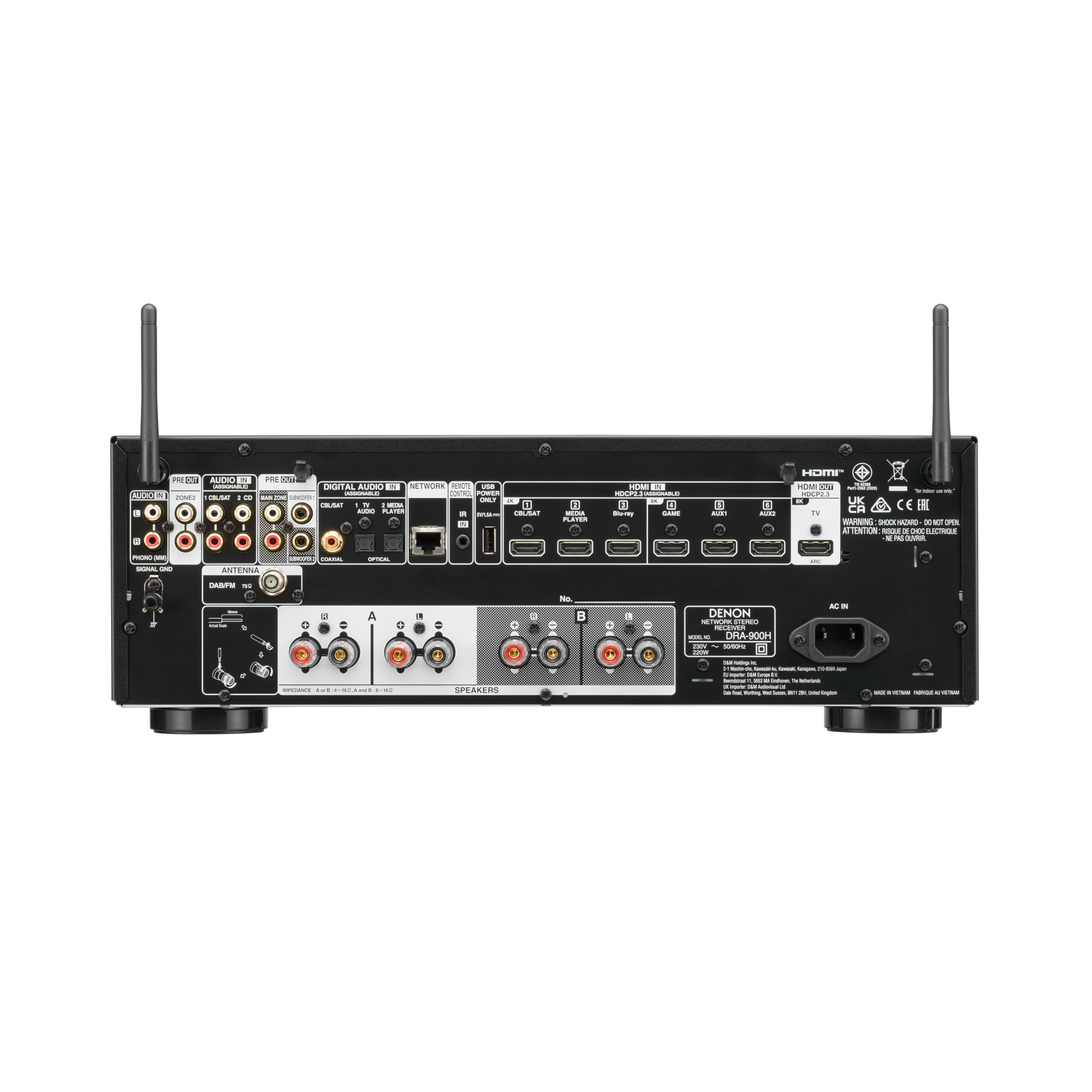 Amply Denon DRA-900H - AV Receiver - Việt Music