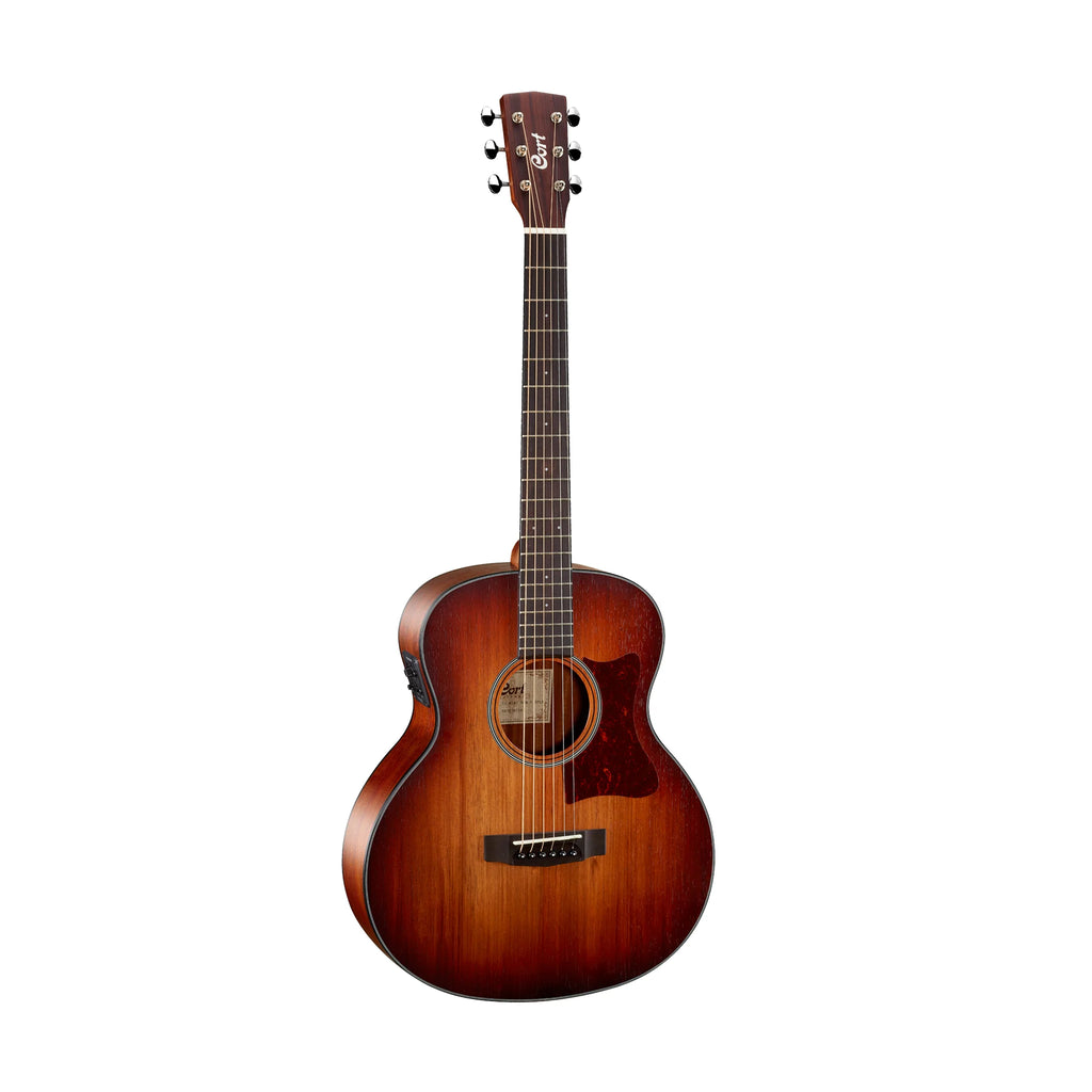 Đàn Guitar Acoustic Cort Little CJ Blackwood, Open Pore Light Burst