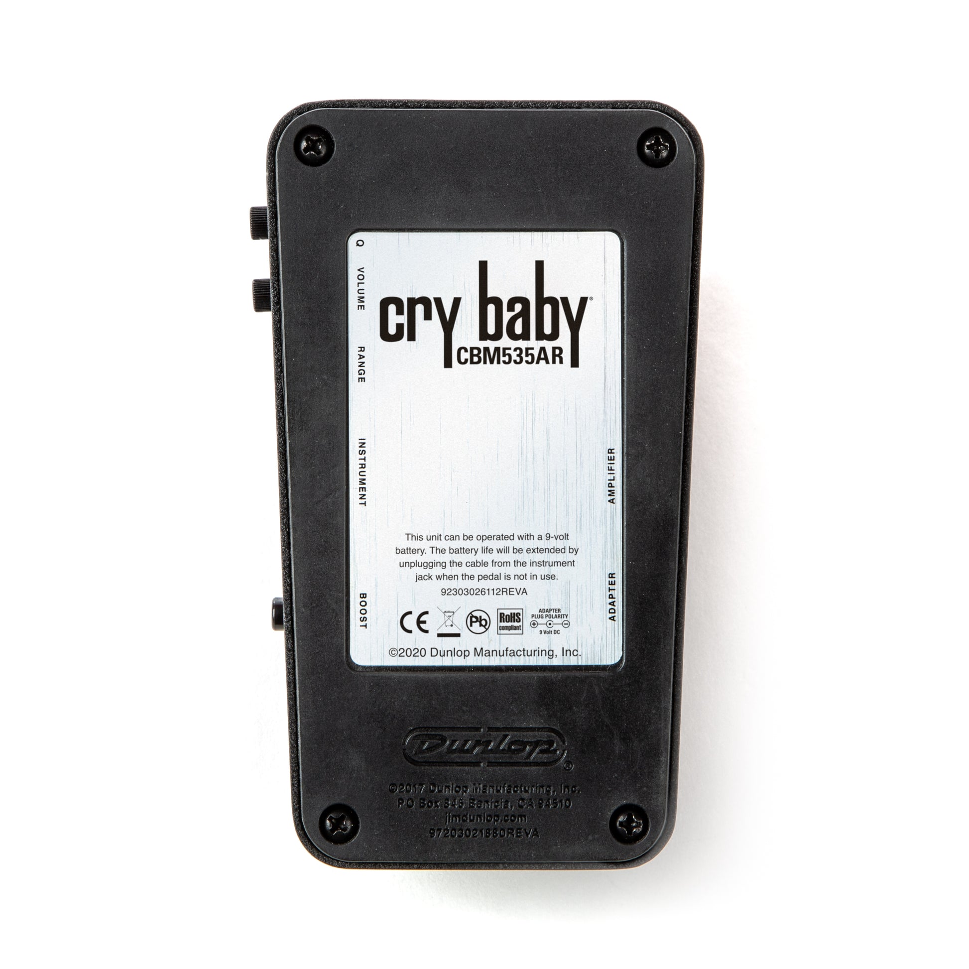 Pedal Guitar Jim Dunlop CBM535AR Cry Baby Q Mini 535Q Auto-Return Wah - Việt Music