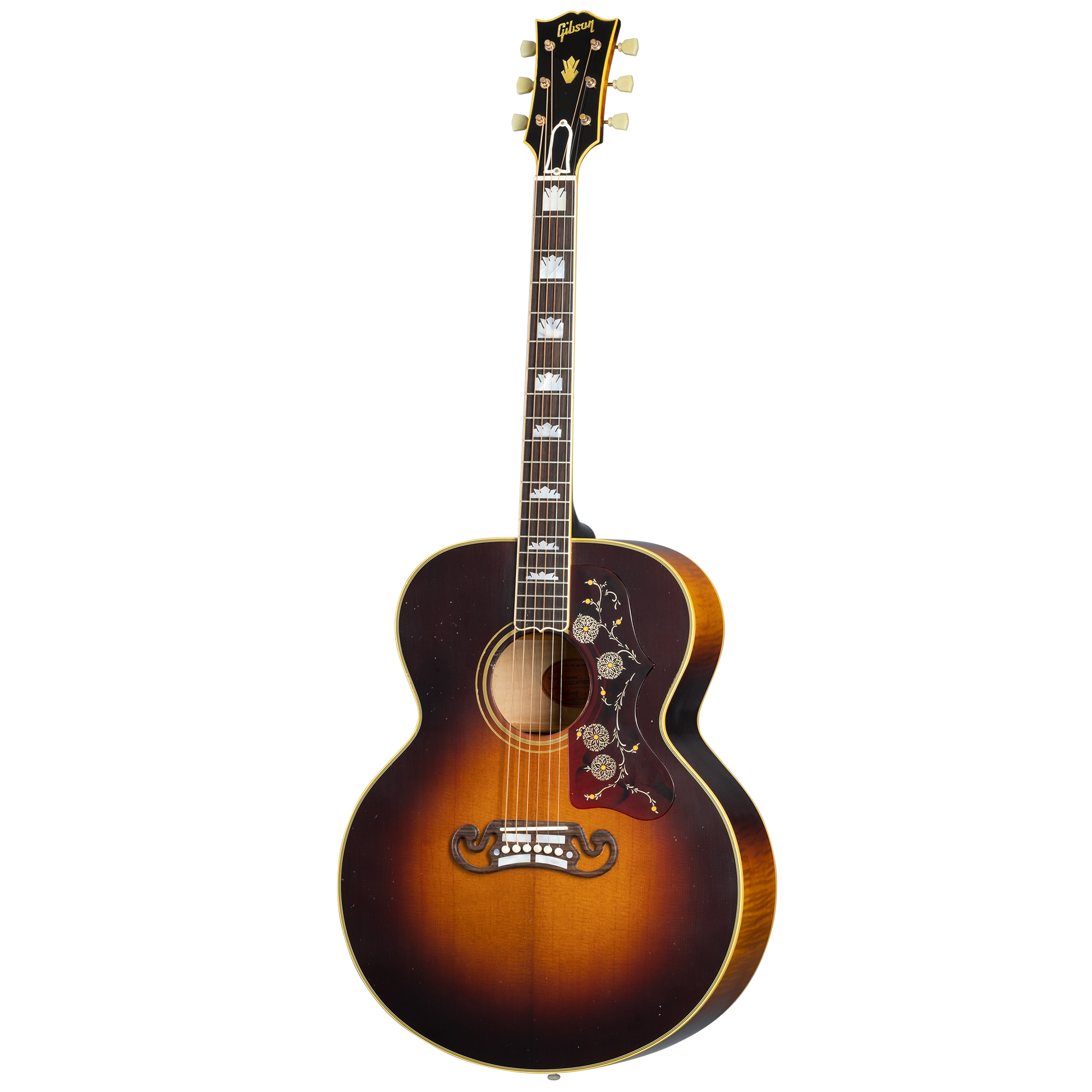 Đàn Guitar Acoustic Gibson Custom Shop 1957 SJ-200, Vintage Sunburst Light Aged - Việt Music