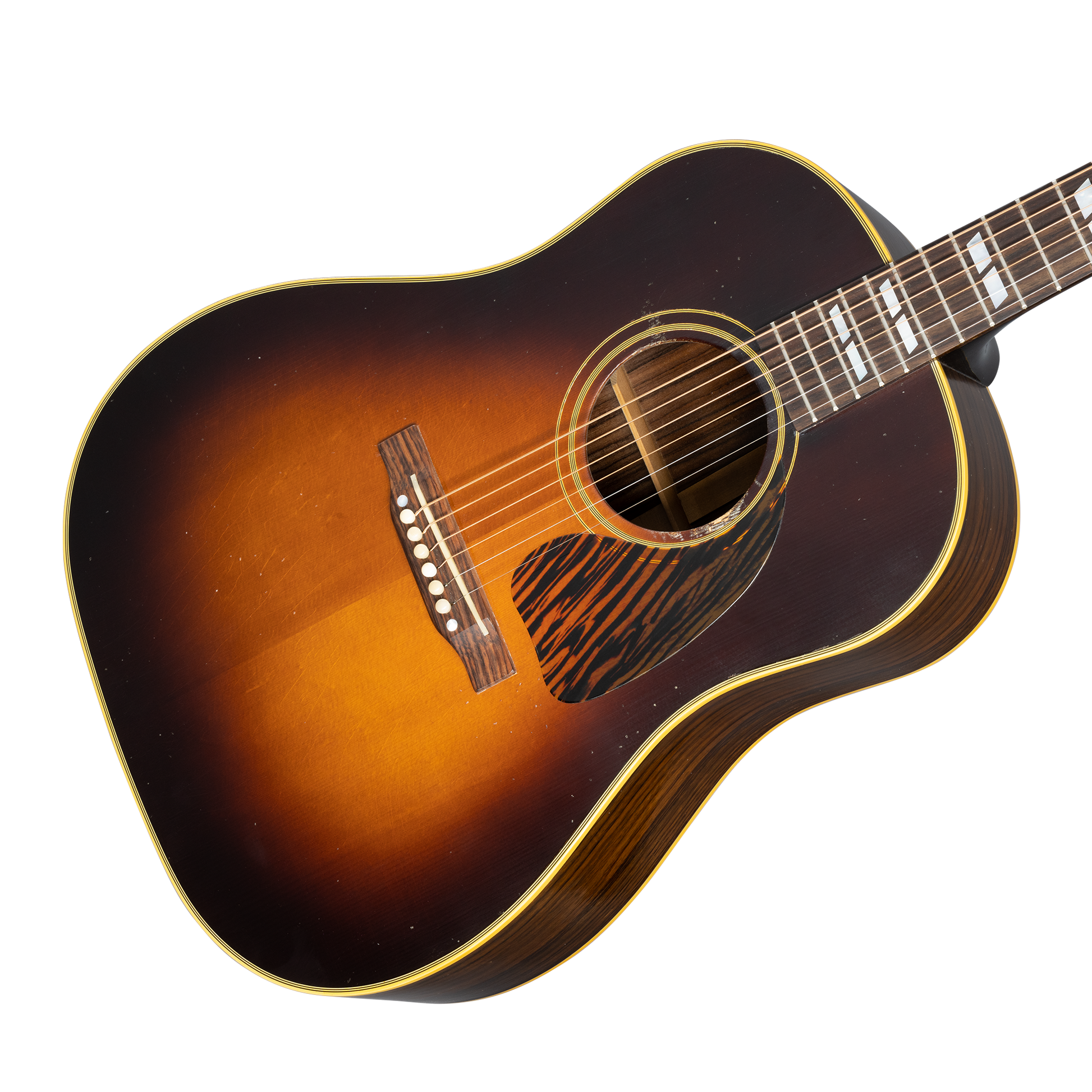 Đàn Guitar Acoustic Gibson Custom Shop 1942 Banner Southern Jumbo, Vintage Sunburst Light Aged - Việt Music