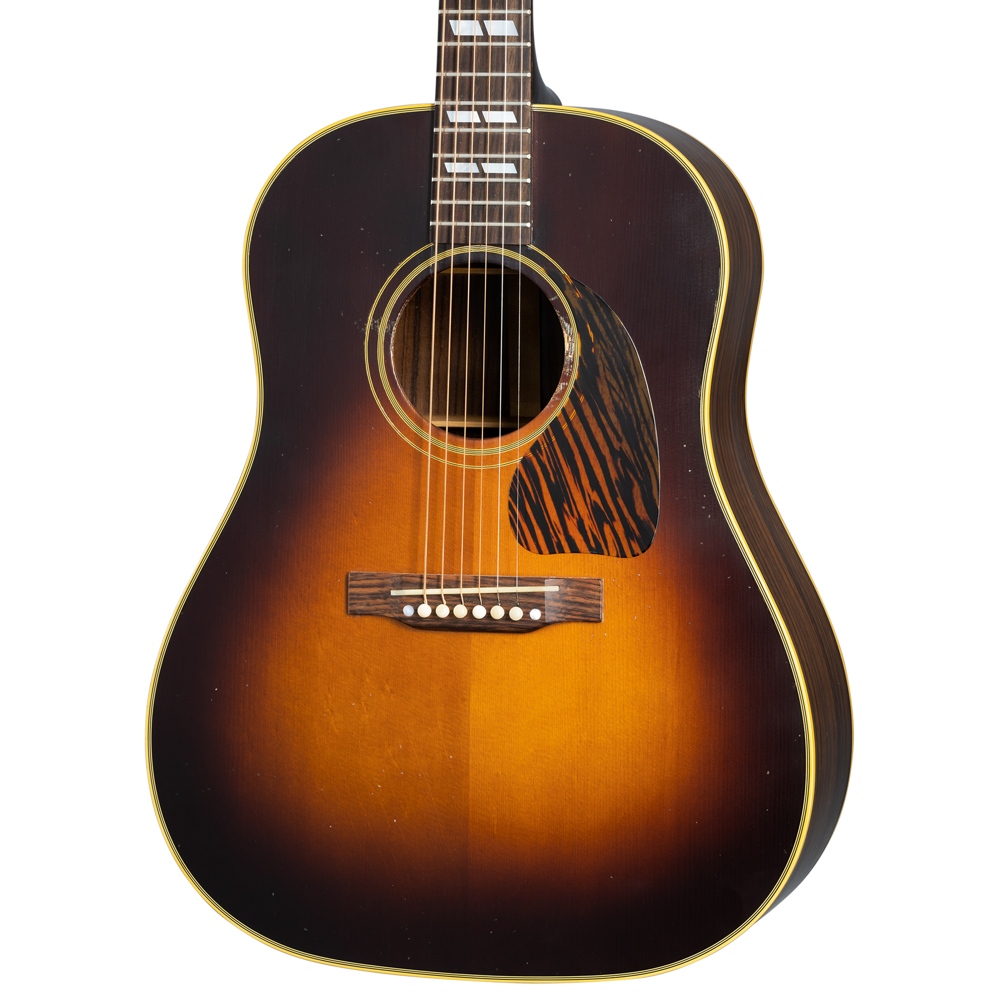 Đàn Guitar Acoustic Gibson Custom Shop 1942 Banner Southern Jumbo, Vintage Sunburst Light Aged - Việt Music