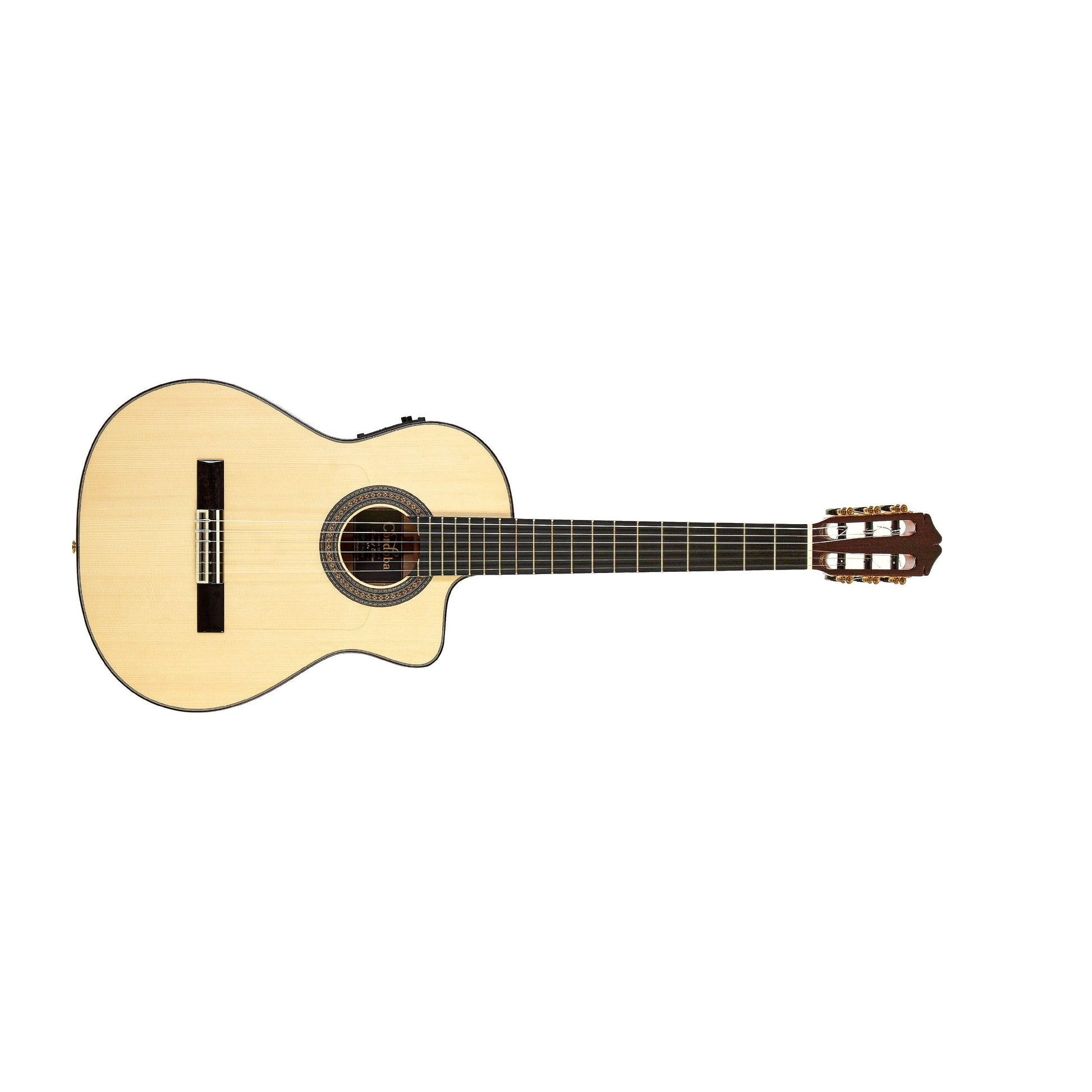 Đàn Guitar Classic Cordoba 55FCE Negra - Macassar Thinbody w/Humicase - Việt Music
