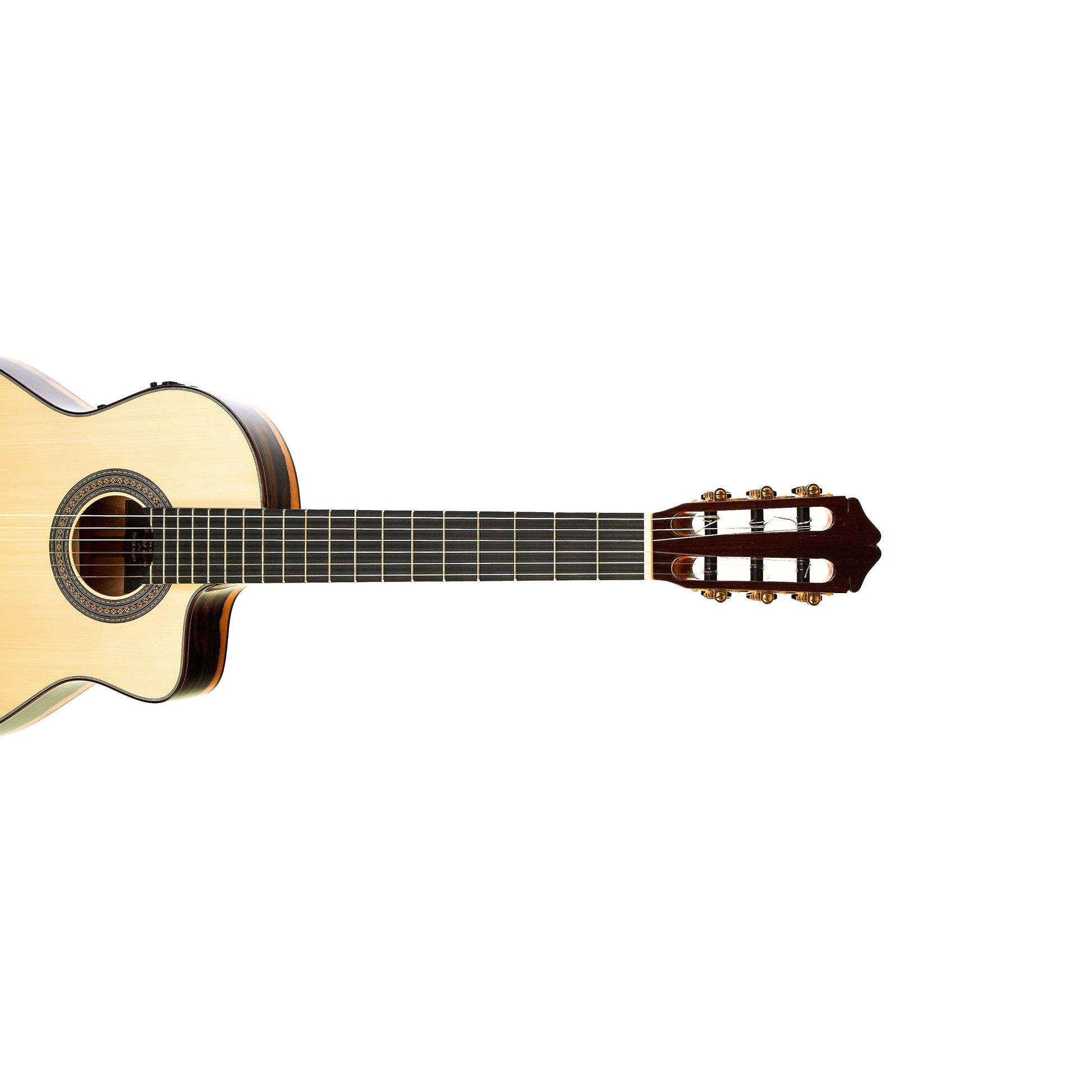 Đàn Guitar Classic Cordoba 55FCE Negra - Macassar Thinbody w/Humicase - Việt Music