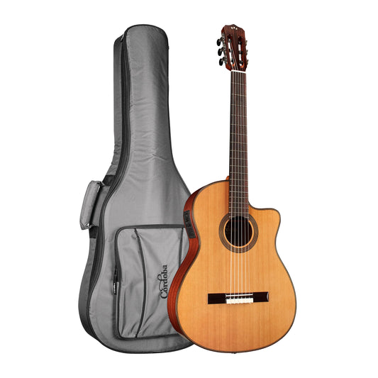 Đàn Guitar Classic Cordoba Fusion 12 Natural CD Cedar - Việt Music