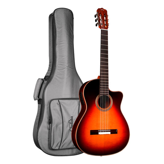 Đàn Guitar Classic Cordoba Fusion Orchestra CE Teardrop Burst - Việt Music