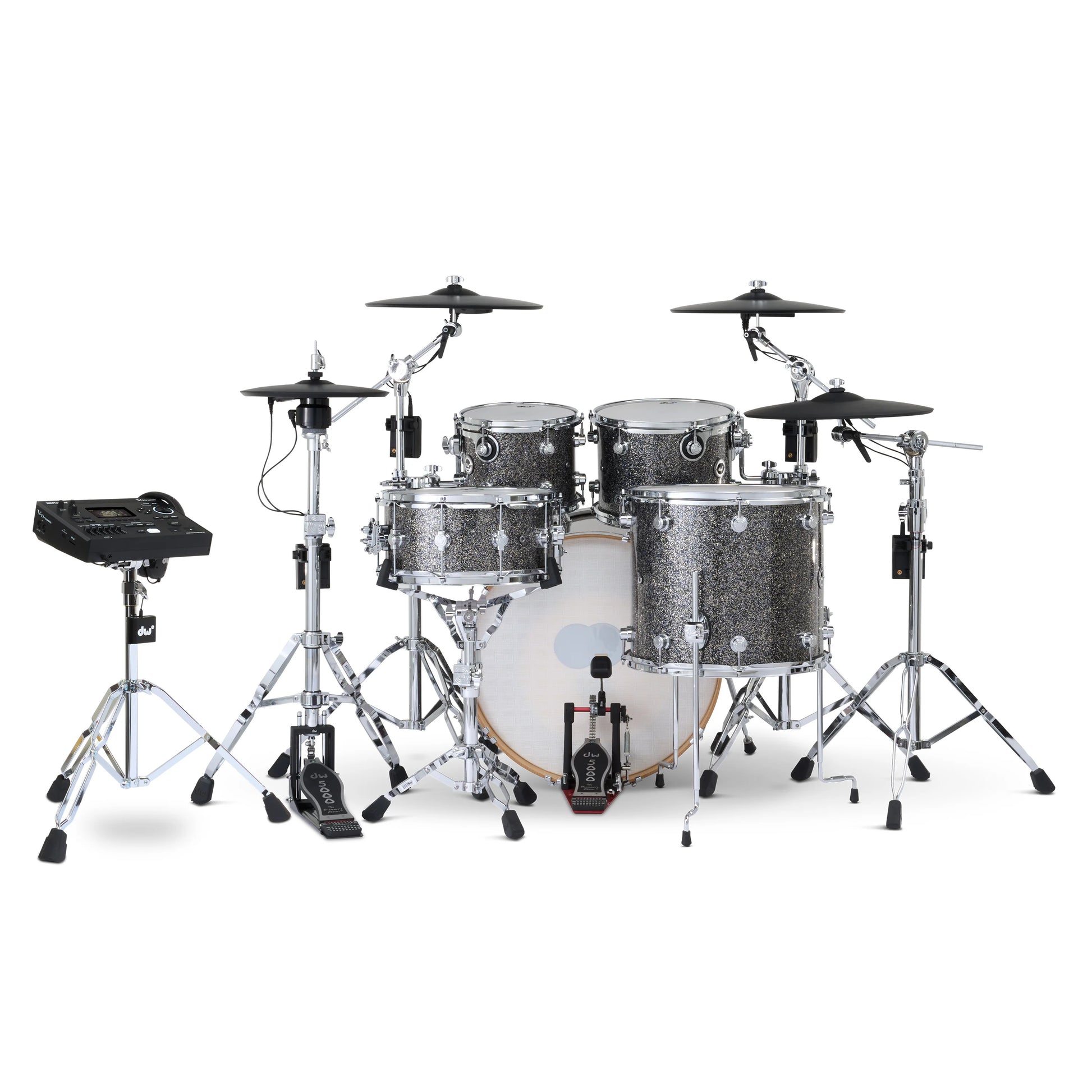 Trống Cơ DW DWe Drum Kit Bundle 5-Piece w/Roland V-Cymbals + V51 Module (22/10-12/16/14) - Việt Music