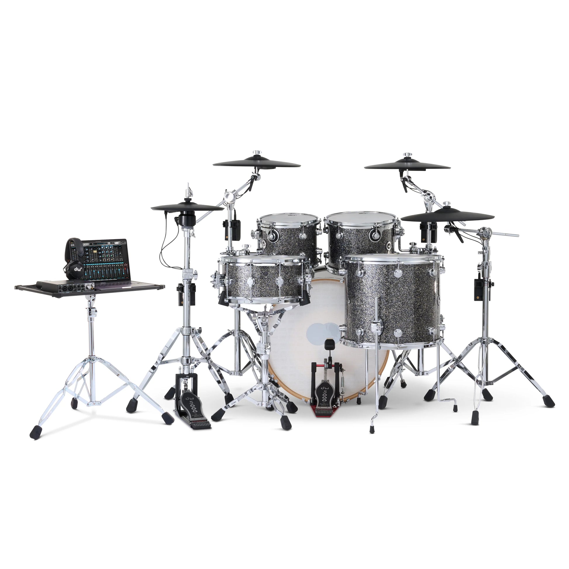 Trống Cơ DW DWe Drum Kit Bundle 5-Piece w/Roland V-Cymbals (22/10-12/16/14) - Việt Music