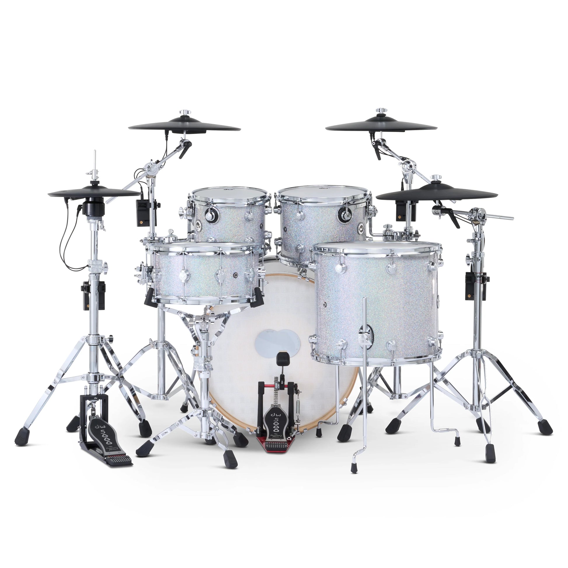 Trống Cơ DW DWe Drum Kit Bundle 5-Piece w/Roland V-Cymbals (22/10-12/16/14) - Việt Music
