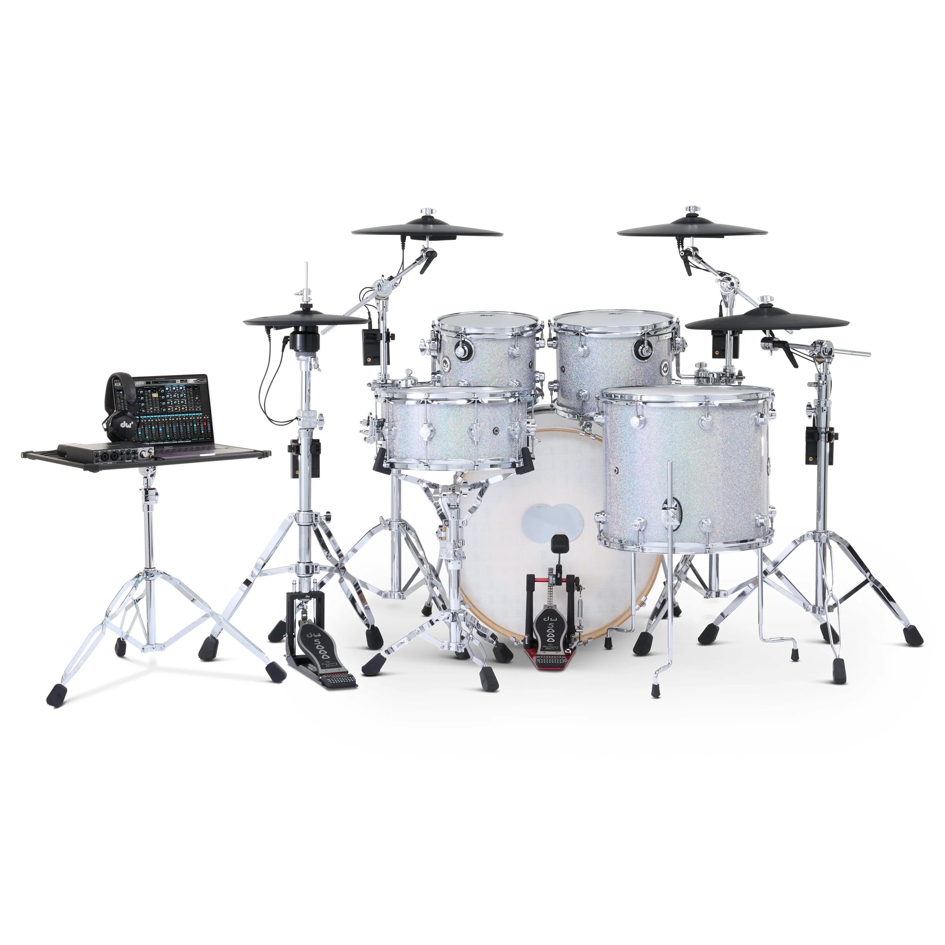 Trống Cơ DW DWe Drum Kit Bundle 5-Piece w/Roland V-Cymbals (22/10-12/16/14) - Việt Music