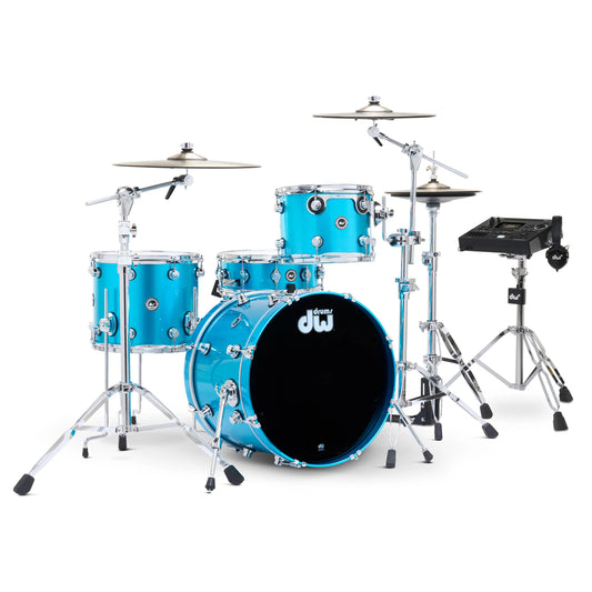 Trống Cơ DW DWe Drum Kit Bundle 4-Piece w/DWe Cymbals + V51 Module (20/12/14/14)