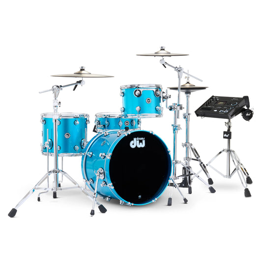 Trống Cơ DW DWe Drum Kit Bundle 4-Piece w/DWe Cymbals + V71 Module (20/12/14/14)
